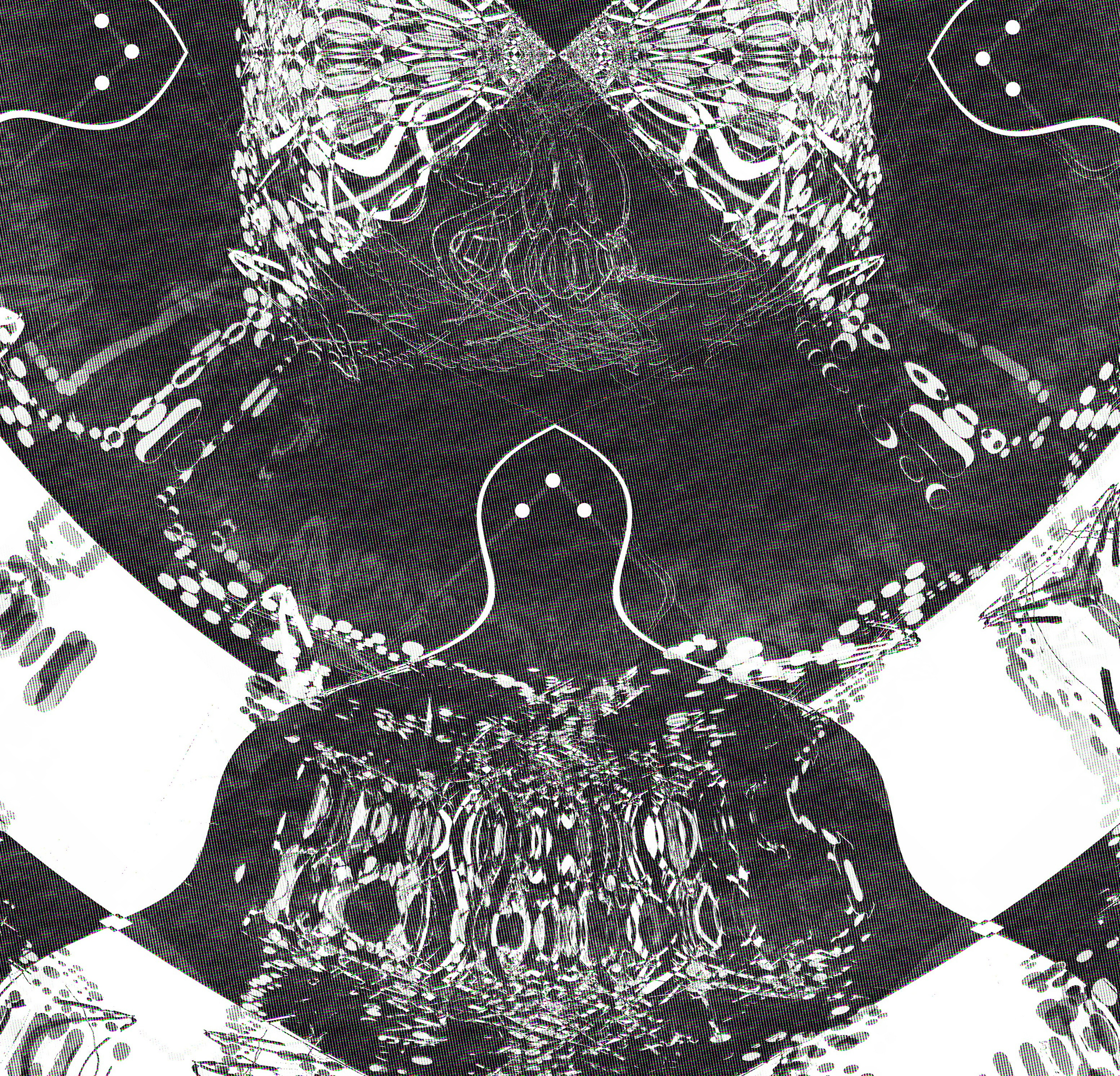 ЧЧФ (Четыре чёрные фигуры). Роман Ходырев — эзотериолог, художник, фотограф и музыкант. Санкт-Петербург, Рига