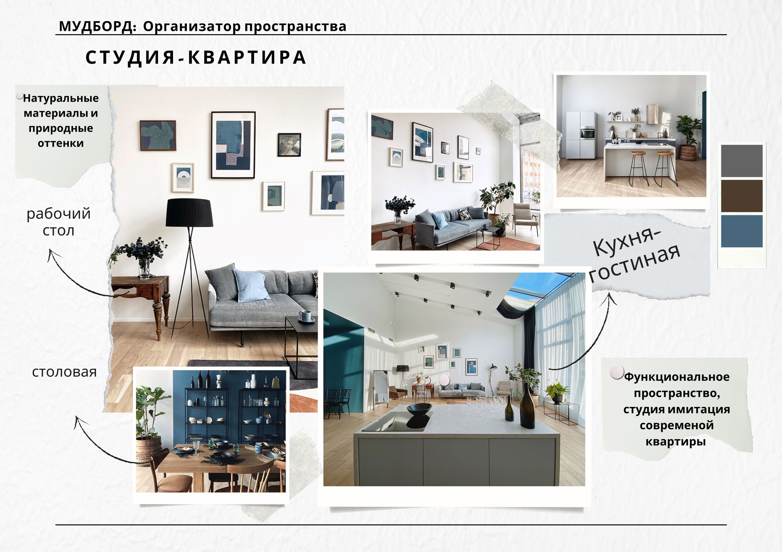 Мудборд: Организатор пространства. Контент-съёмка и бизнес-портреты в Москве. Виктория Кулюкина