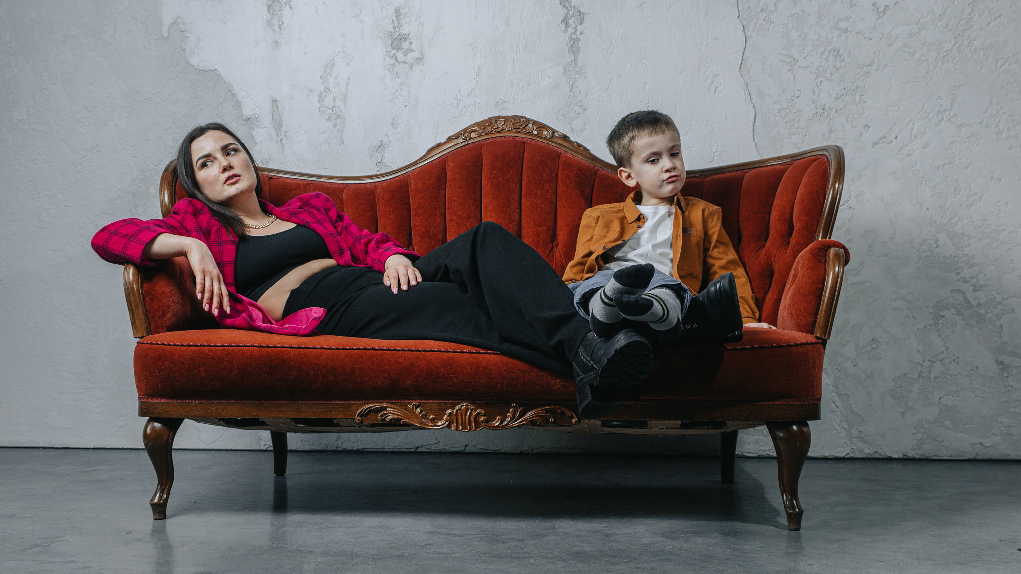 Студийная семейная фотосъемка в Москве. Жуков Илья  свадебный фотограф в Москве