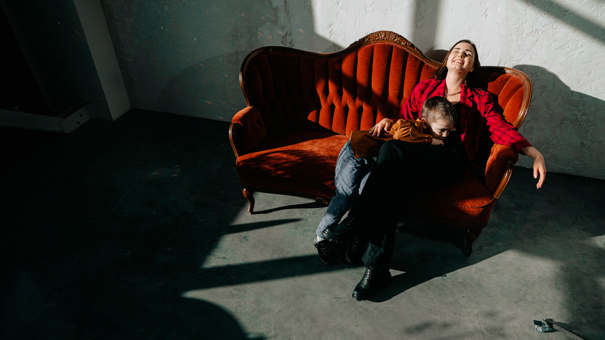 Студийная семейная фотосъемка в Москве. Жуков Илья  свадебный фотограф в Москве