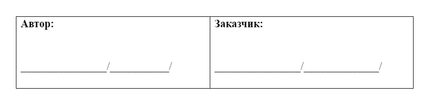 Договор. Главная