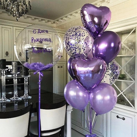 Шары для нее. Студия праздничного декора