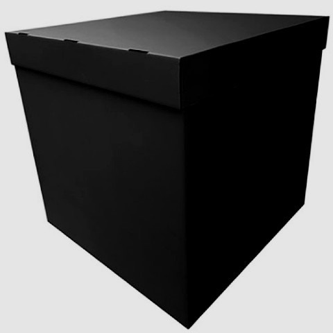 Коробка с шарами. Студия праздничного декора