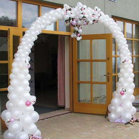 Свадебная арка из воздушных шаров. Студия праздничного декора