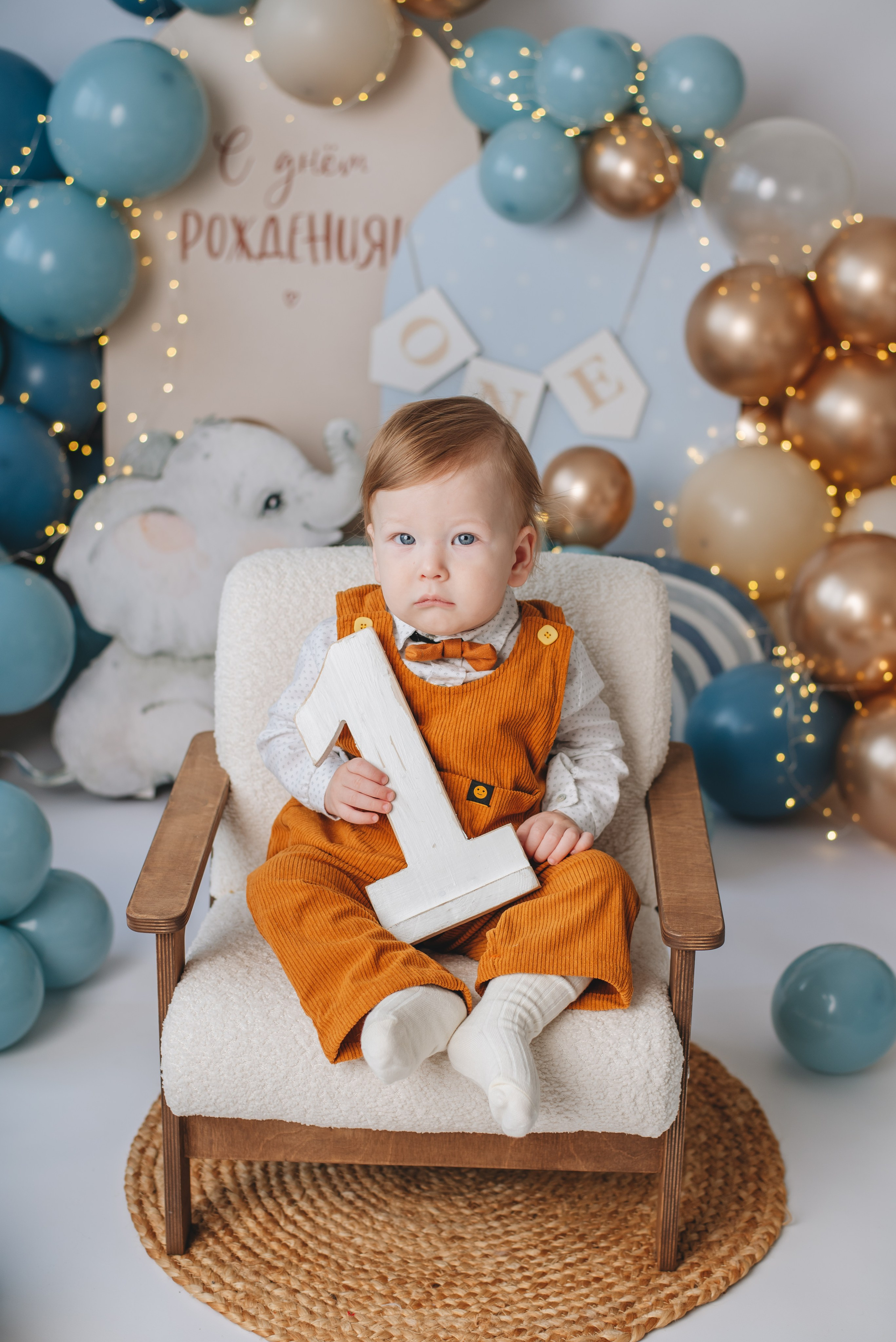 Фотосессия годика под ключ в Йошкар-Оле. Детский фотограф Ольга Жубрина