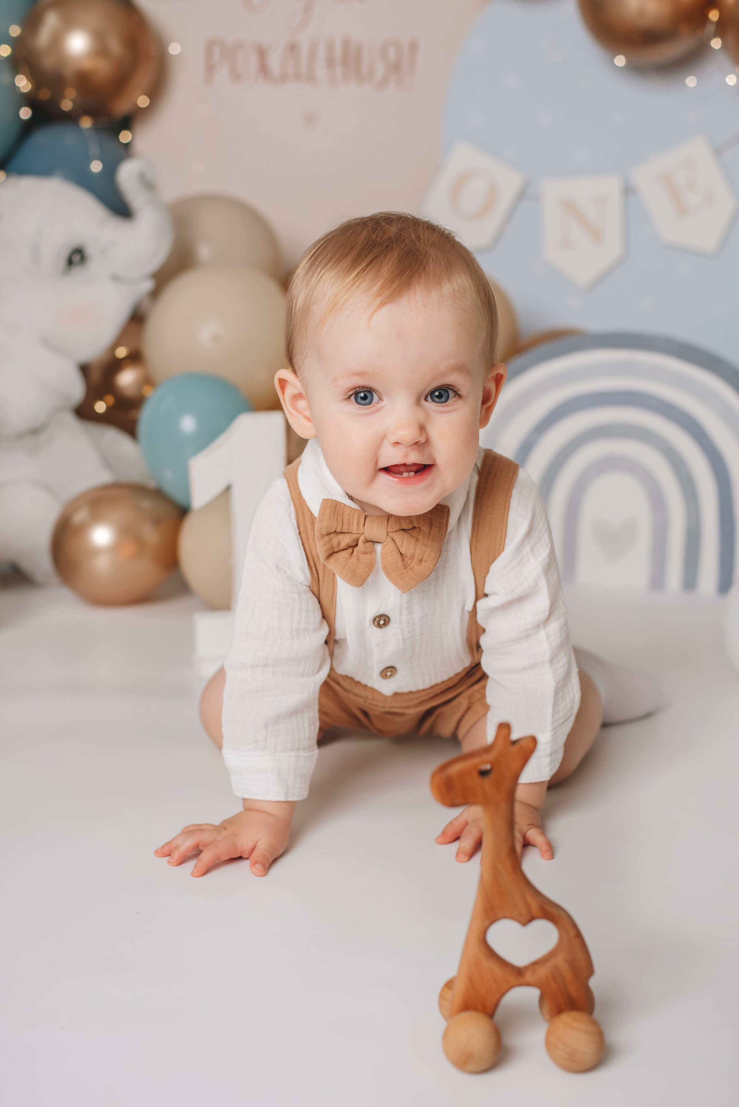 Фотосессия годика под ключ в Йошкар-Оле. Детский фотограф Ольга Жубрина