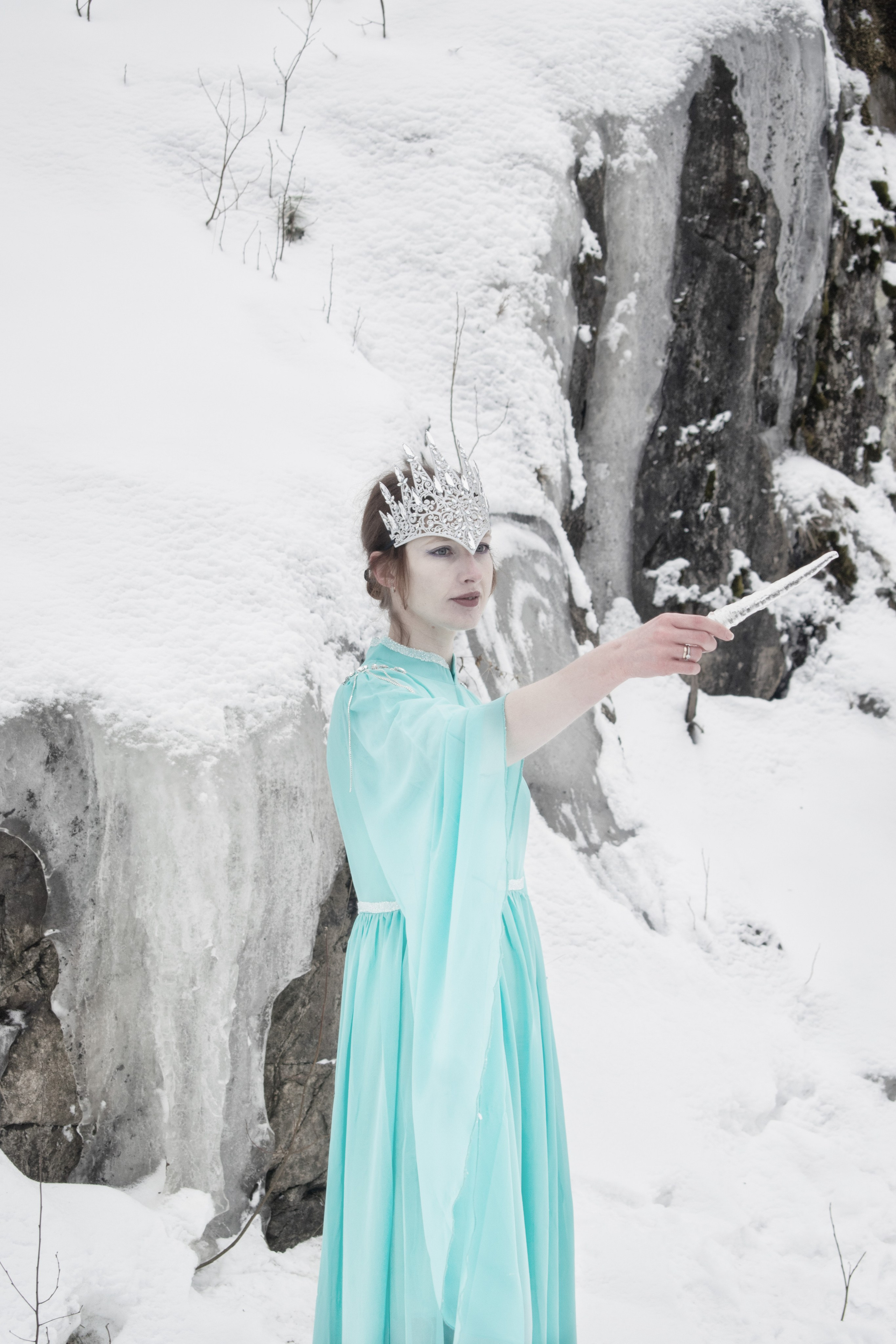 Фотосессия «Снежная королева». Фотограф в Карелии, Сортавала, Рускеала Наталья Зверева