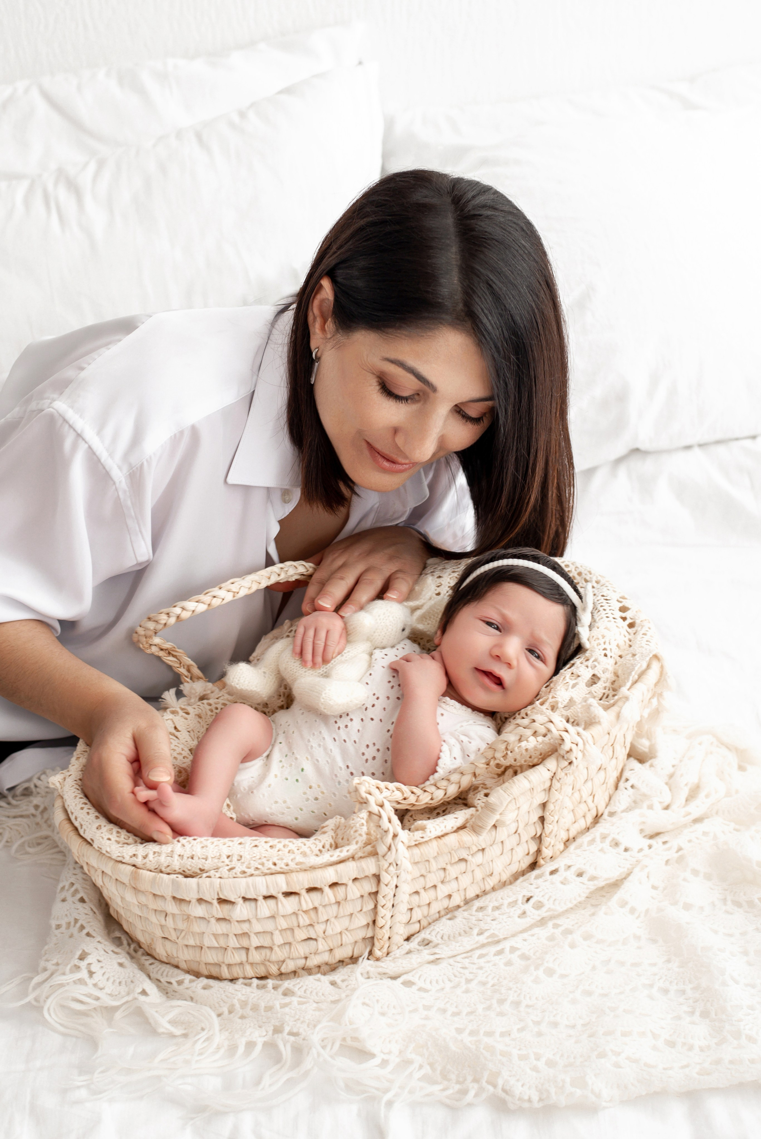 Семейная фотосъёмка с новорождённым. Детский и семейный фотограф в г. Крымске