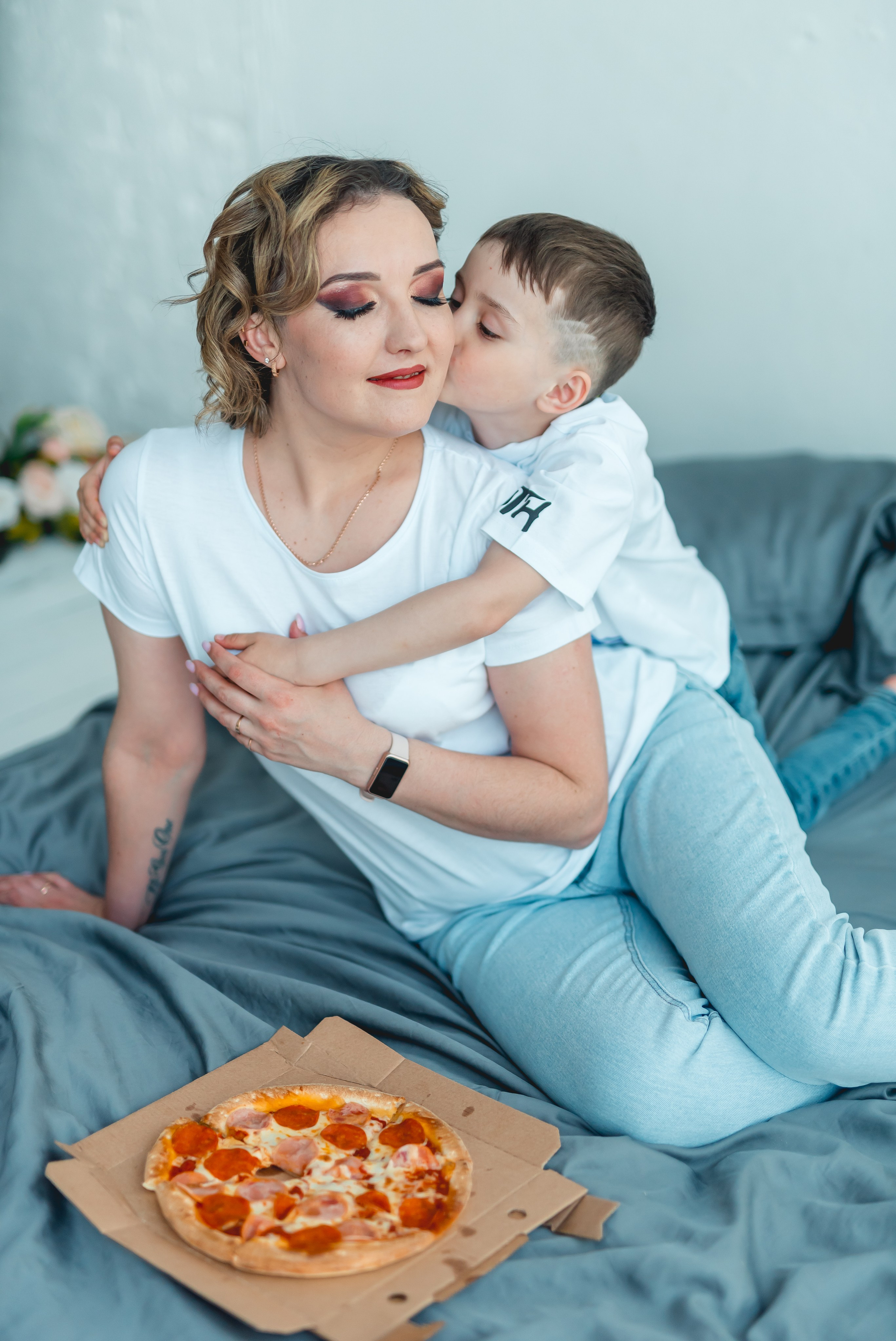 Семейная в студии. Семейный фотограф в Барнауле