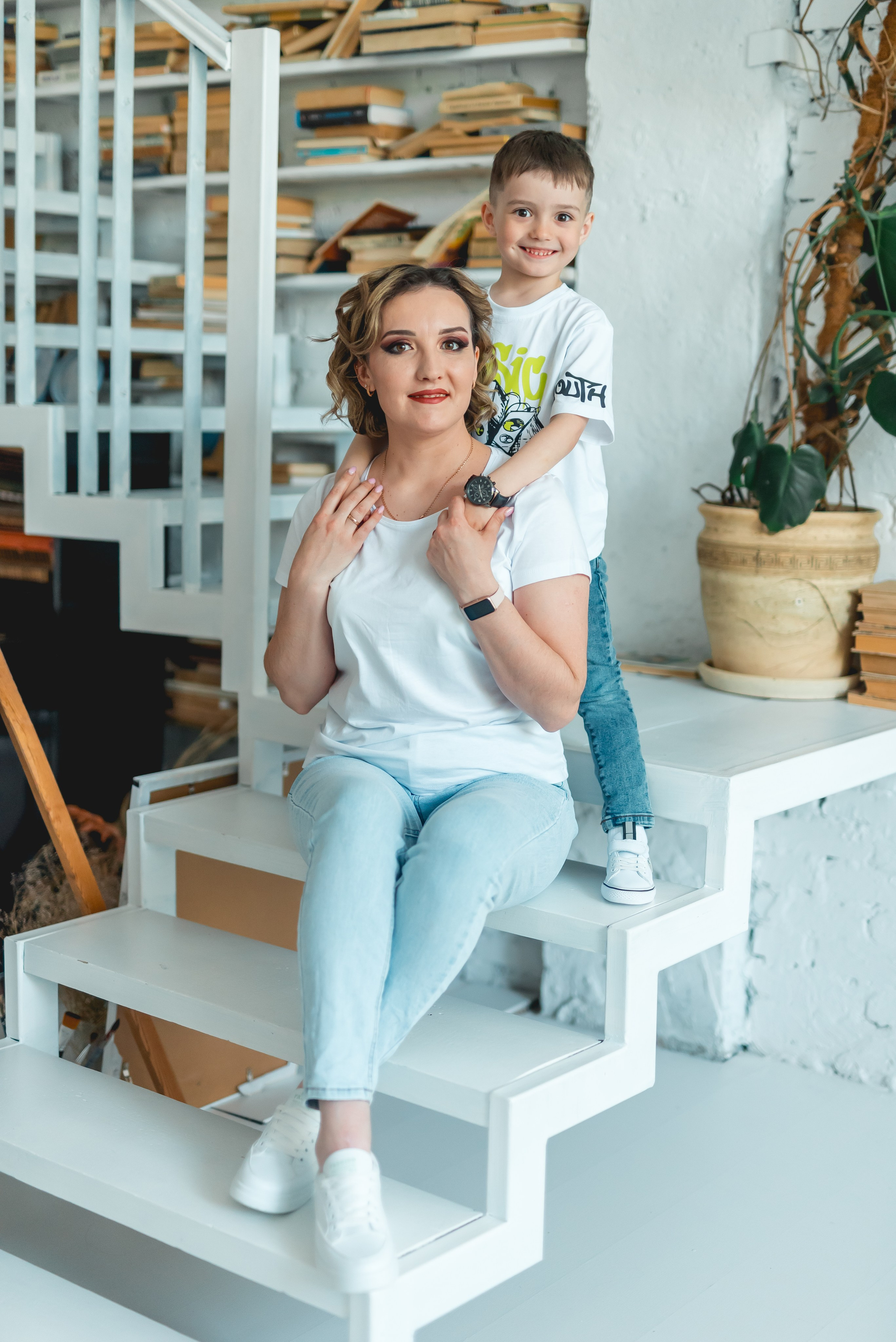 Семейная в студии. Семейный фотограф в Барнауле