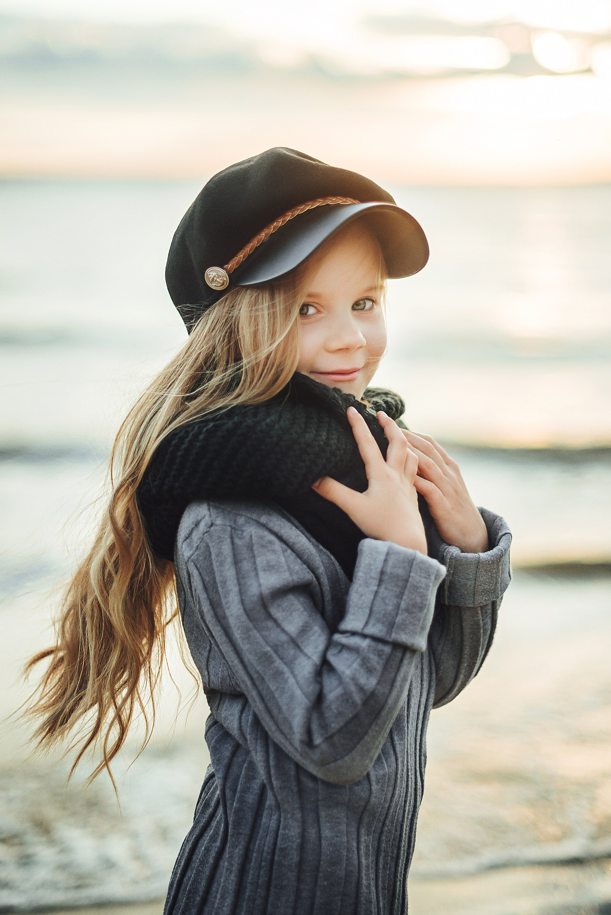 Девочка в поле