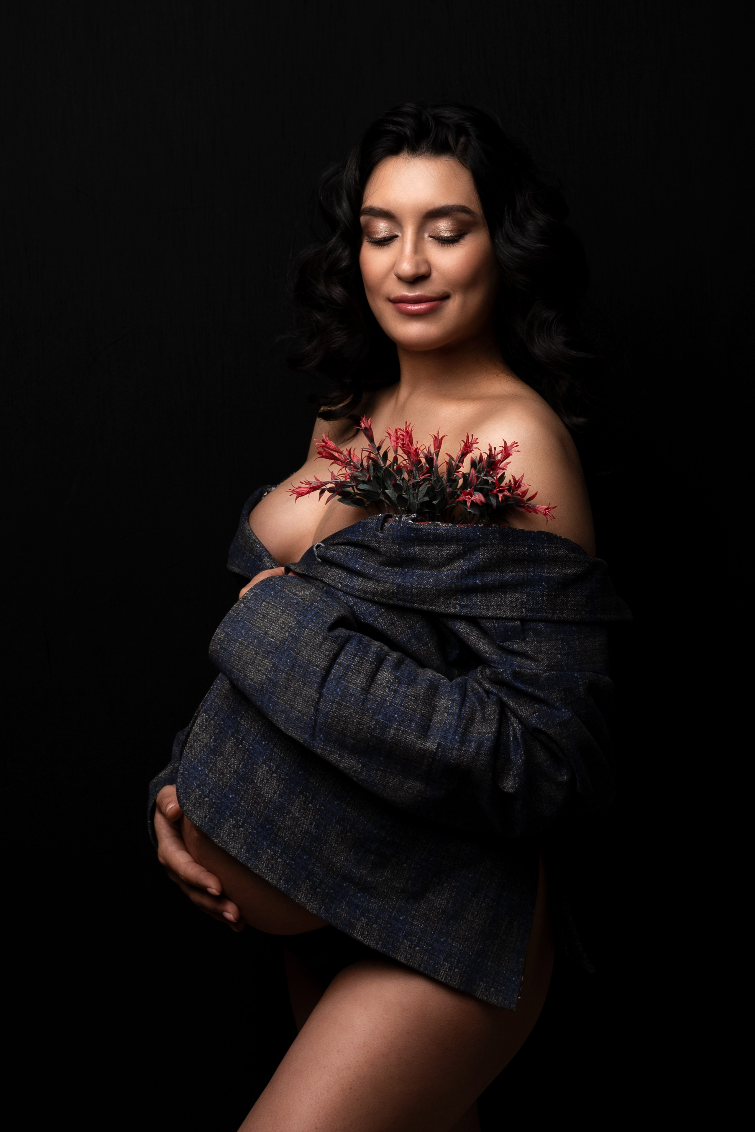 В ожидании. Фотограф новорожденных Березники Пермский край Аня Ремянникова