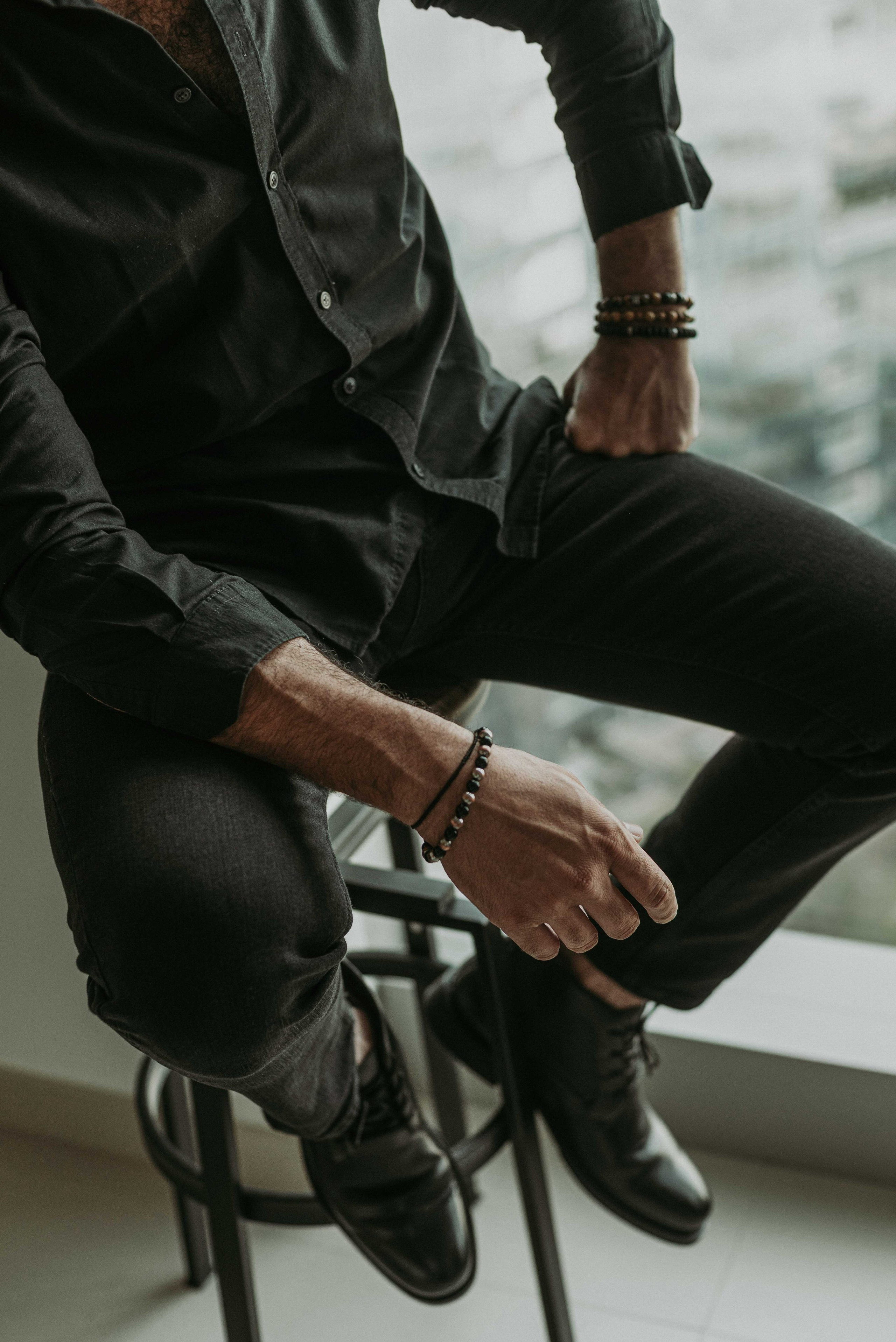 Professional portrait photographer for men in Abu Dhabi