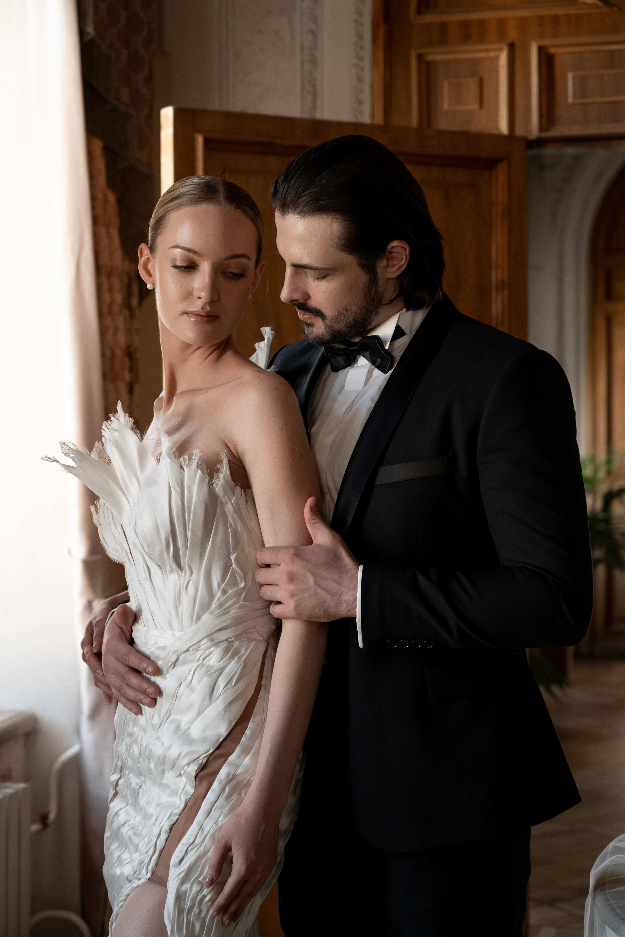 Свадебные прически в Москве