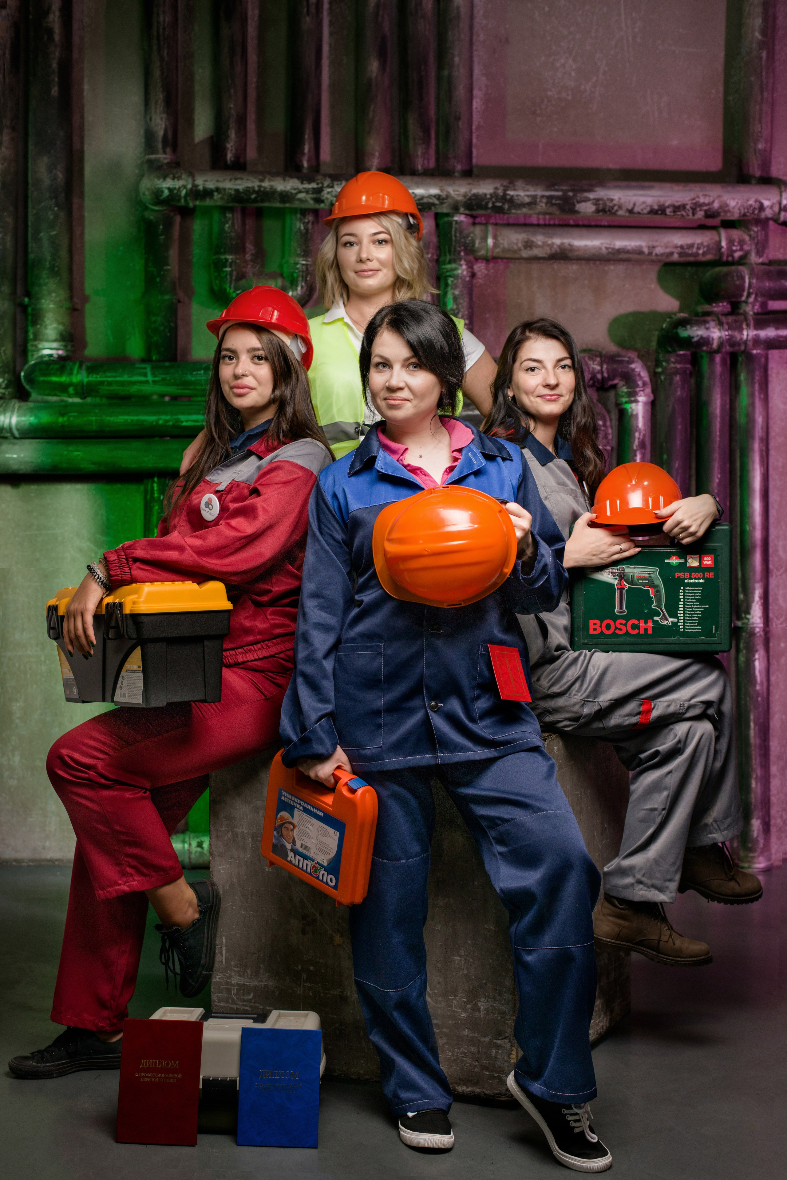 Фотосессия девушек. Фотограф Москва: тематическая фотосессия с подбором образа