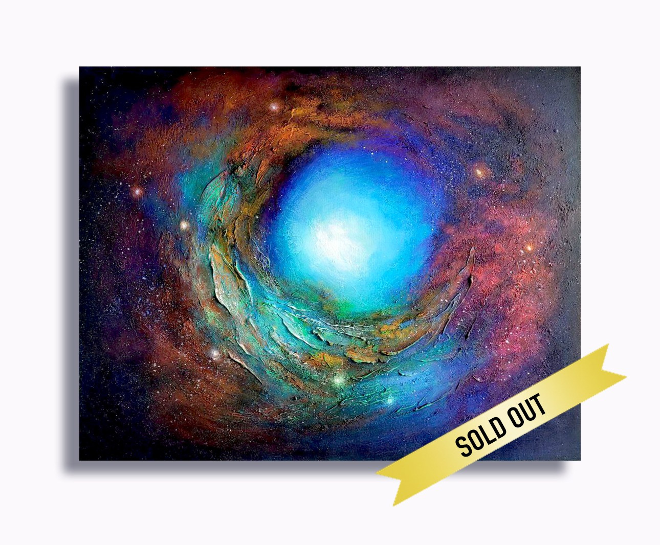 Abstraktion 2. Strukturierte Gemälde für den Innenraum