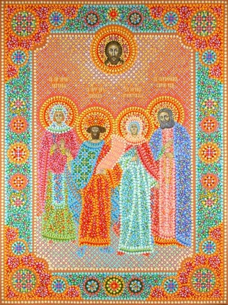 Иконы Кузнецовское письмо