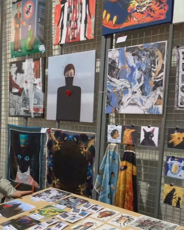 Групповые выставки / Group exhibitions. Visual artist Olga Burmistrova