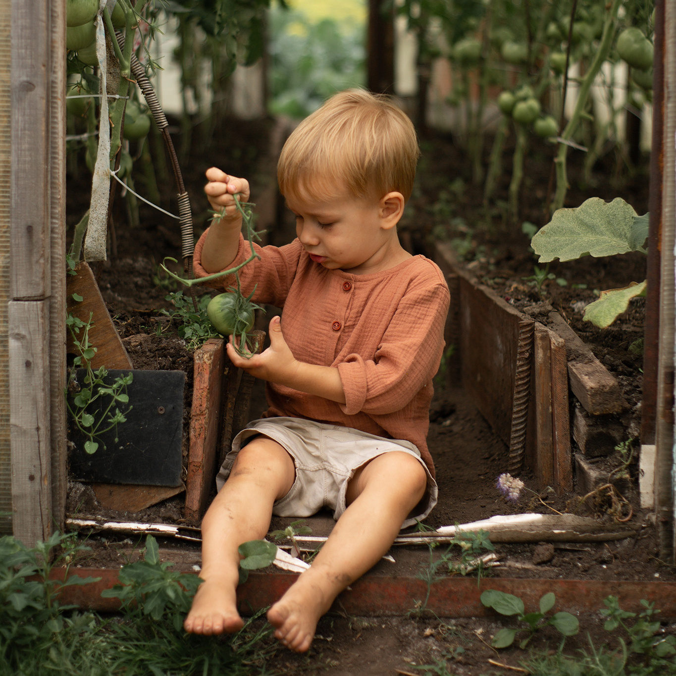 012 Рубашка поло. Эко-одежда для детей