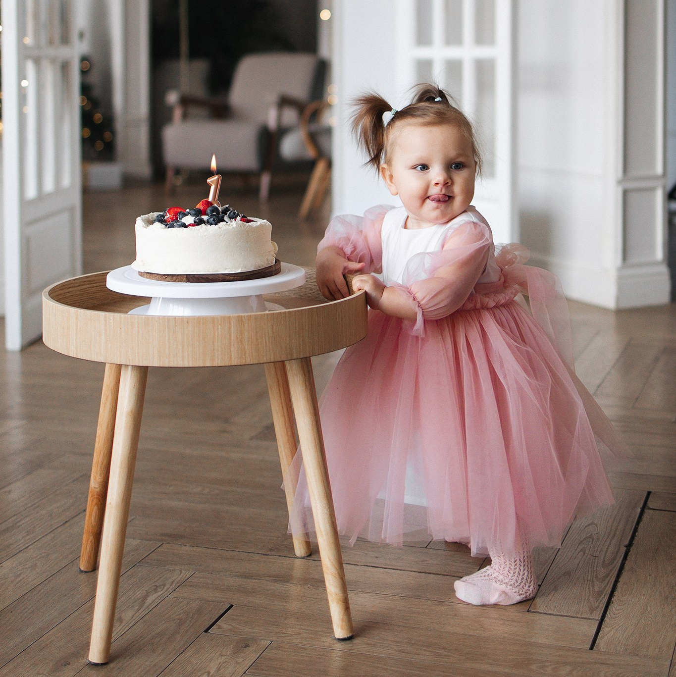 070 Платье пышное. Эко-одежда для детей