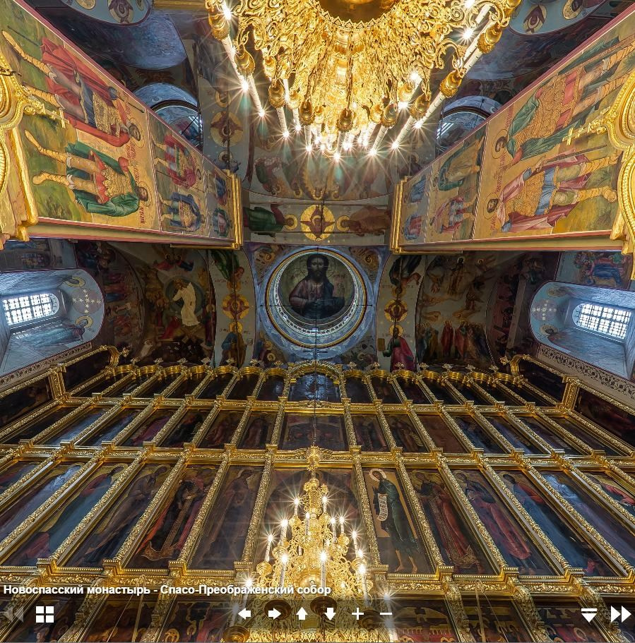 Виртуальный тур по Новоспасскому монастырю