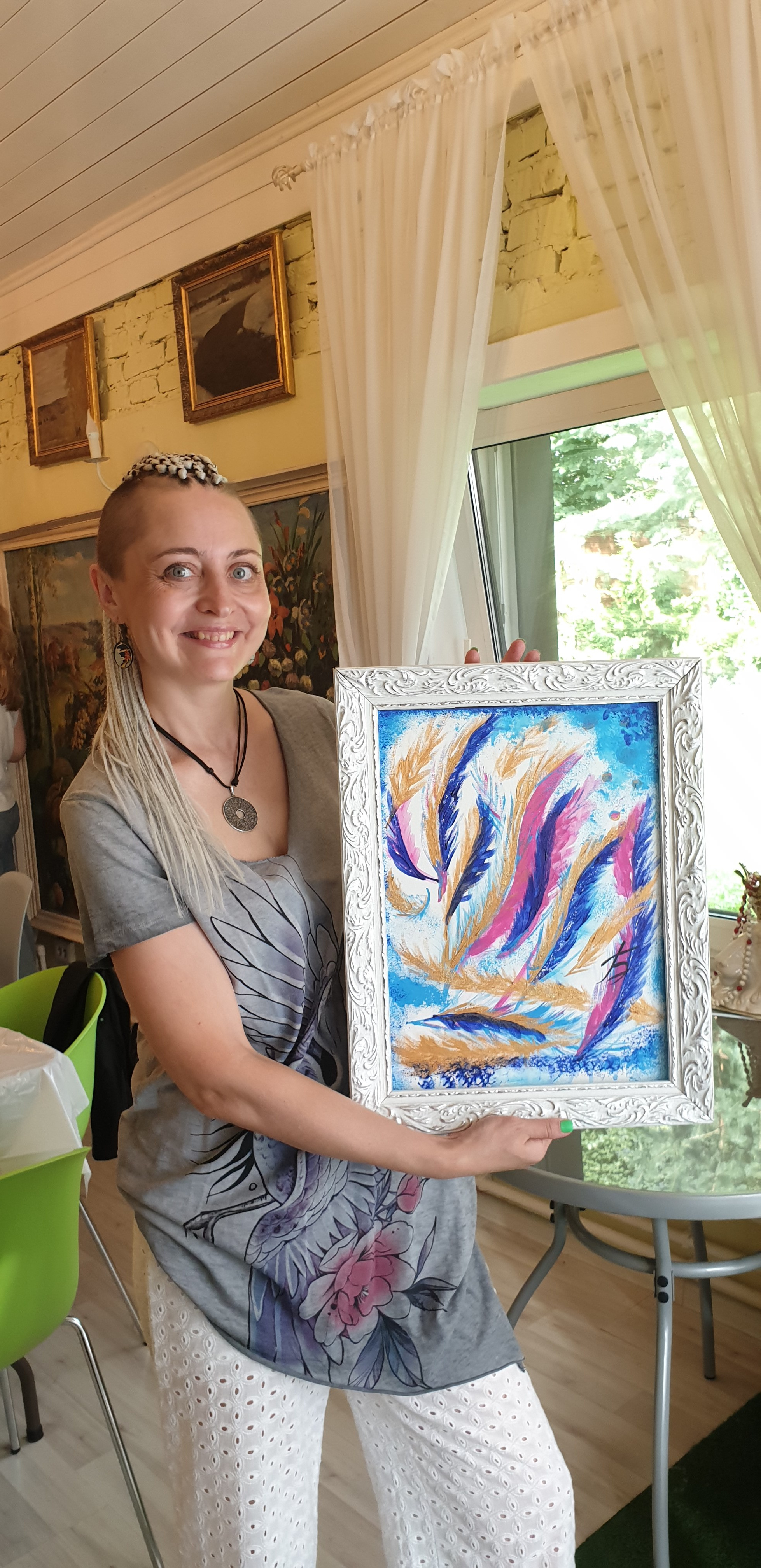 Мастер-класс по Интуитивной Живописи. Выпускной мастермайнда