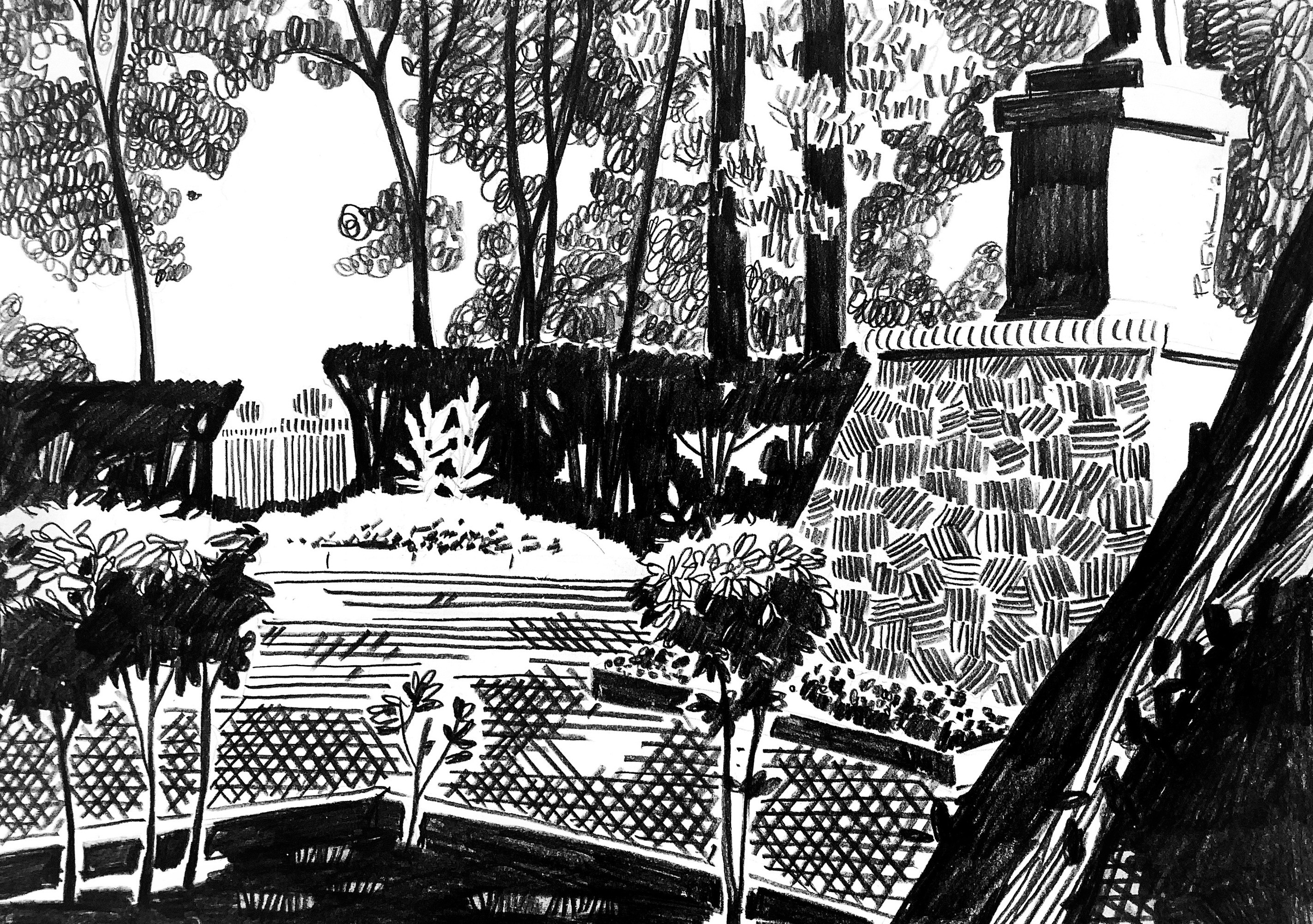 Этюды ЦЭВ. Художник Рыбак Николай