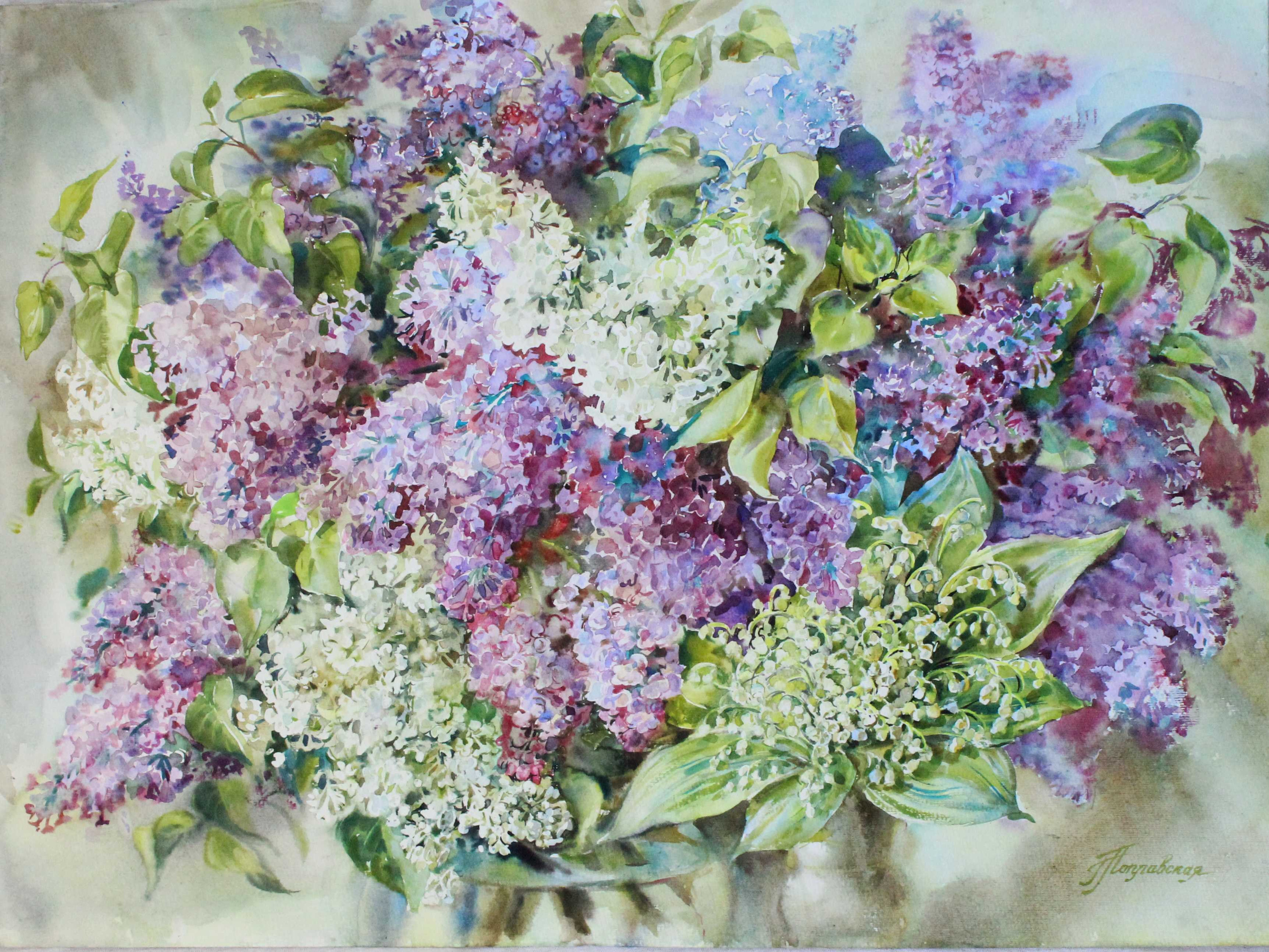 Контакты. Поплавская Галина, художник-акварелист
