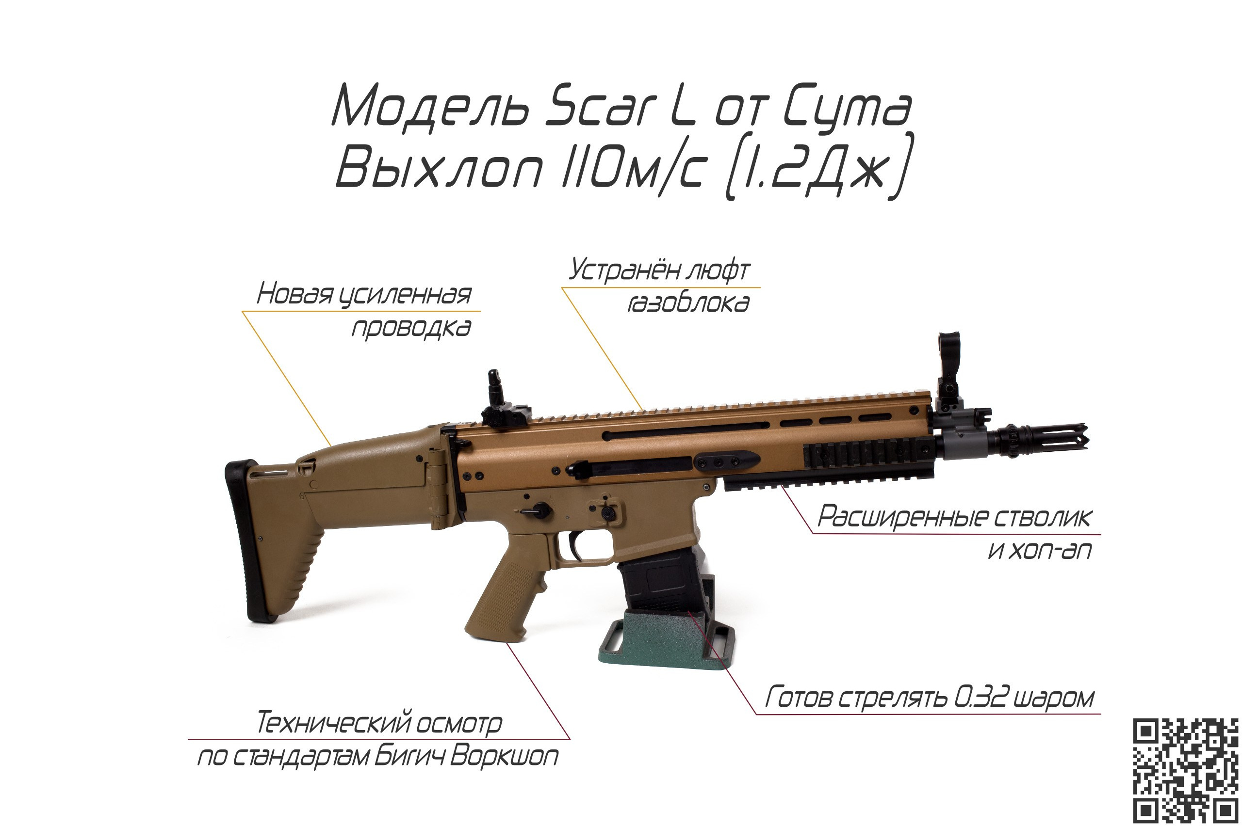 Страйкбольные автоматы в тюнинге купить в Москве. Страйкбольная мастерская Бигич Воркшоп