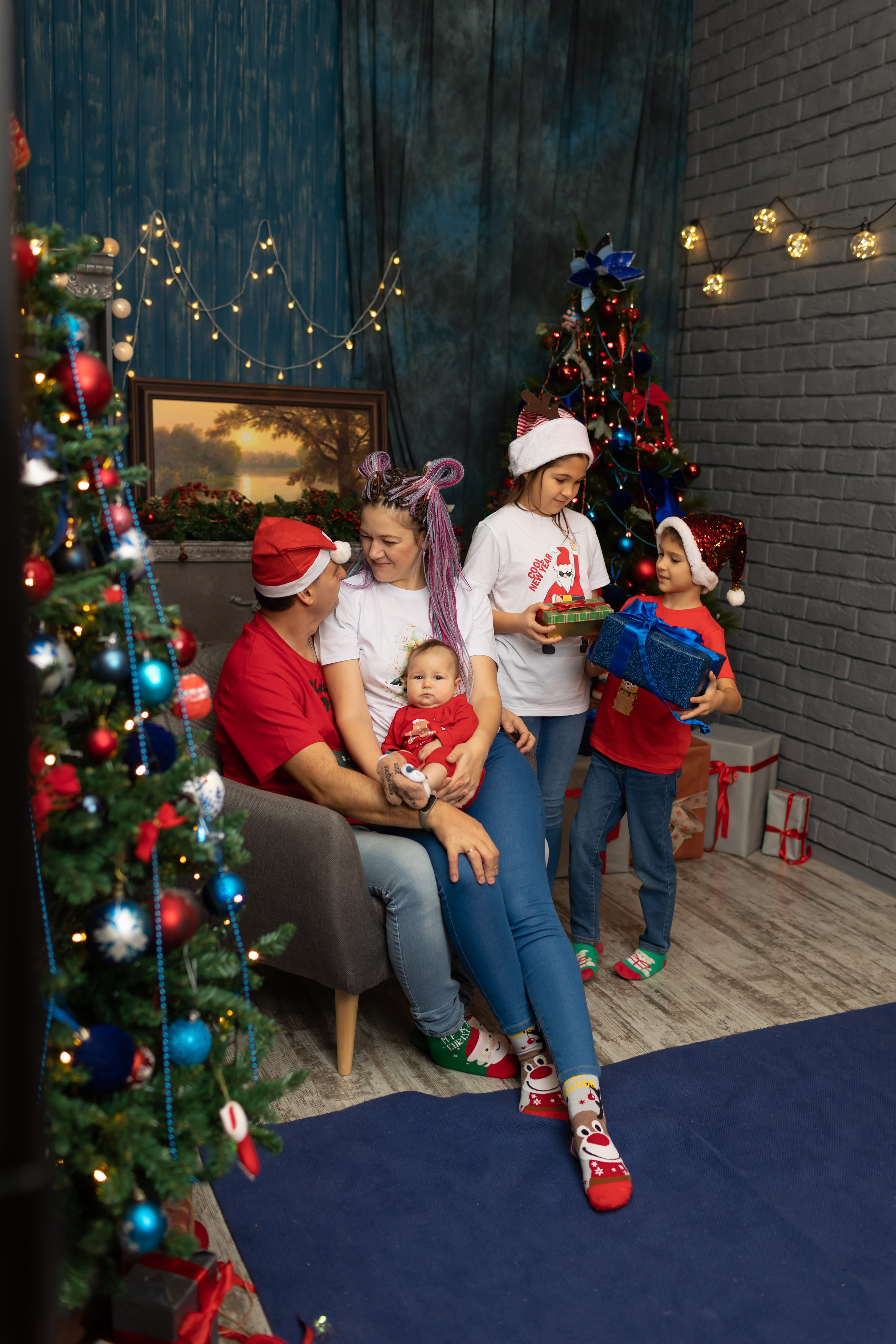 Новогодняя фотосессия. Портретный и семейный фотограф в Краснодаре Оксана Сараева