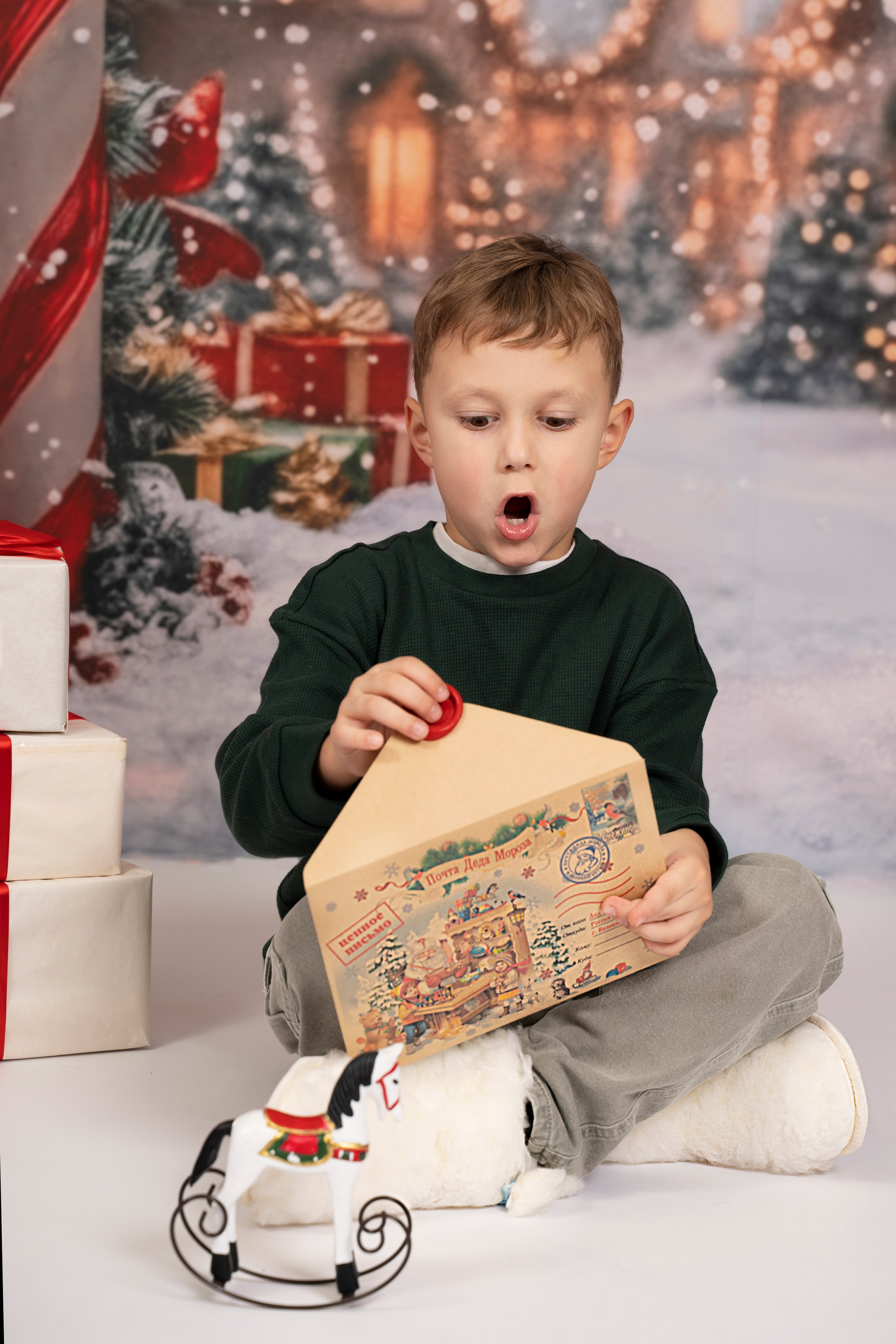 Новогодний проект 2026. Семейный и детский фотограф Ольга Кравцова