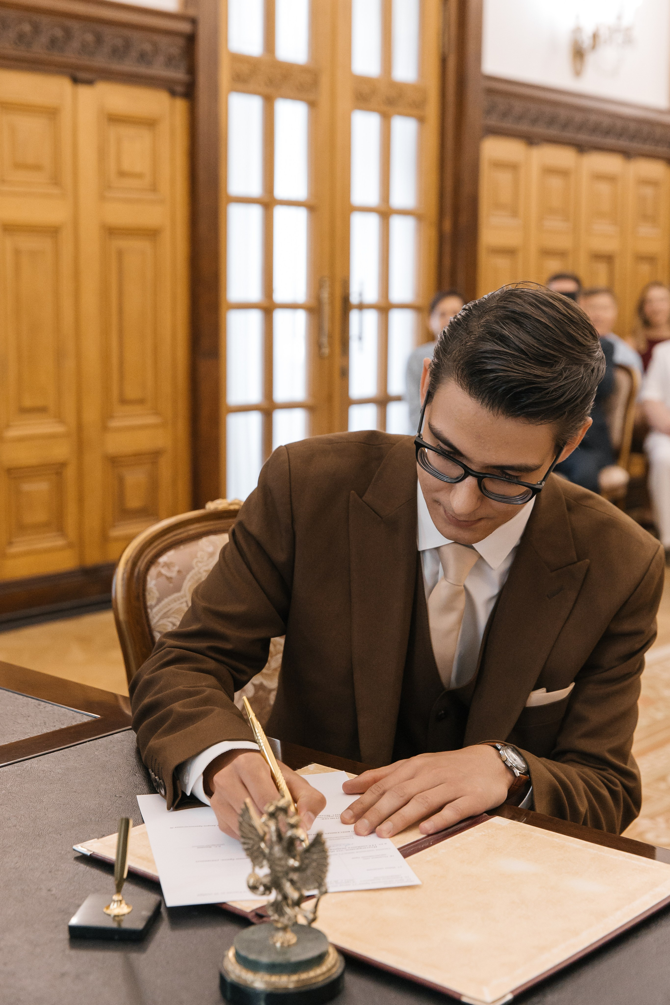 Регистрация брака в Грибоедовском ЗАГСе. Фотограф и видеограф Анна Домашенко