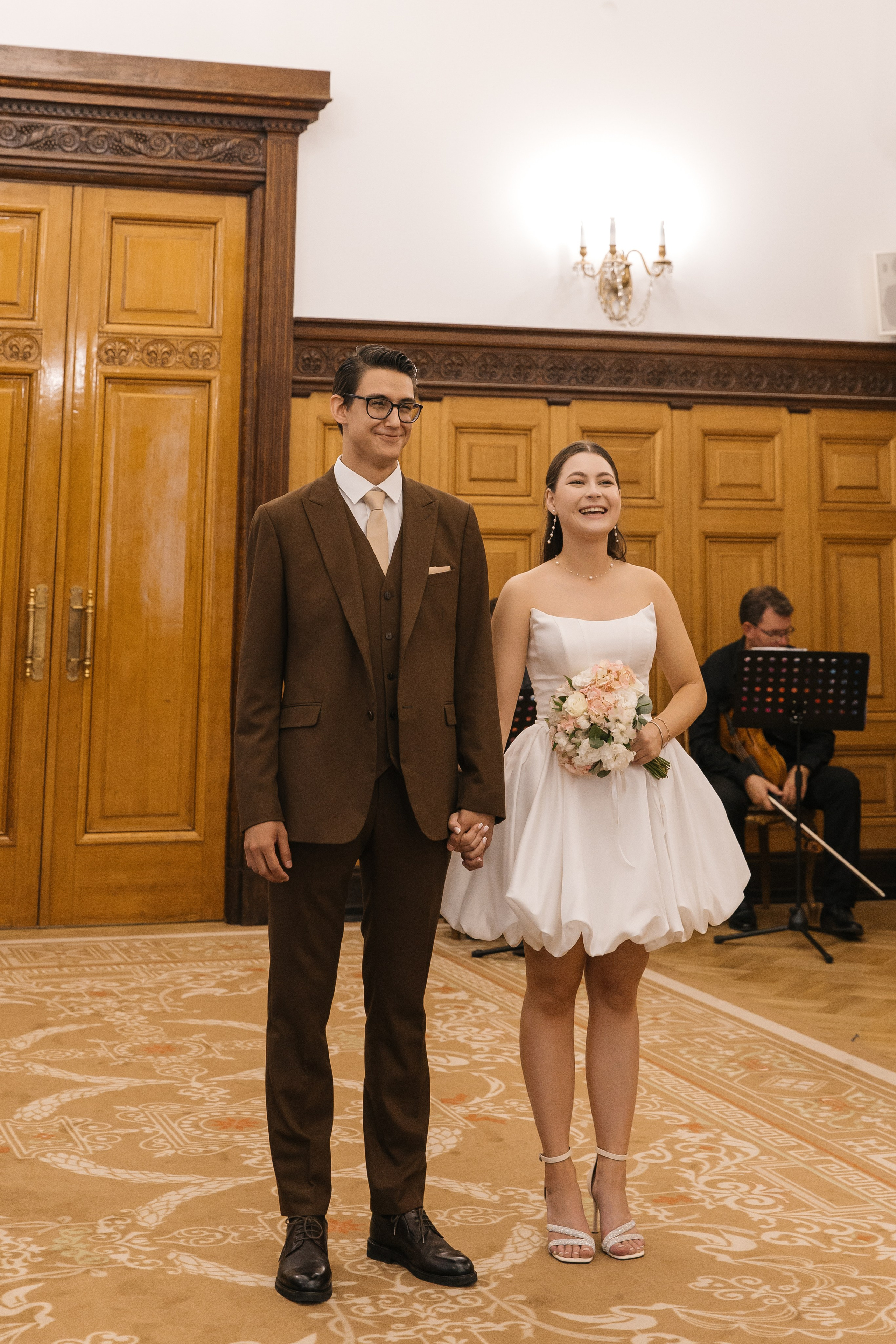 Регистрация брака в Грибоедовском ЗАГСе. Фотограф и видеограф Анна Домашенко