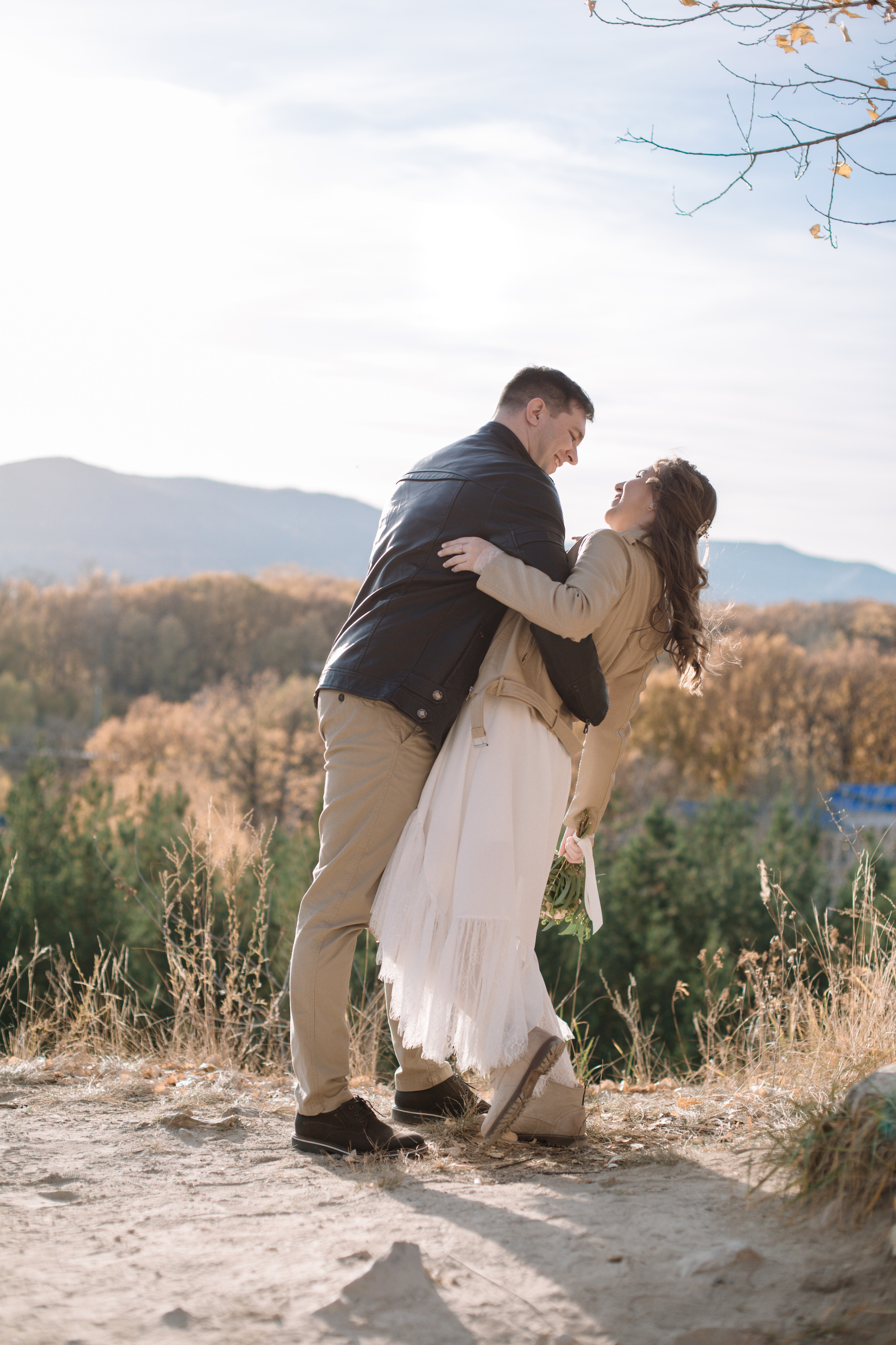 Лавстори с красивым видами. Свадебный фотограф в Самаре Катерина Мостовая