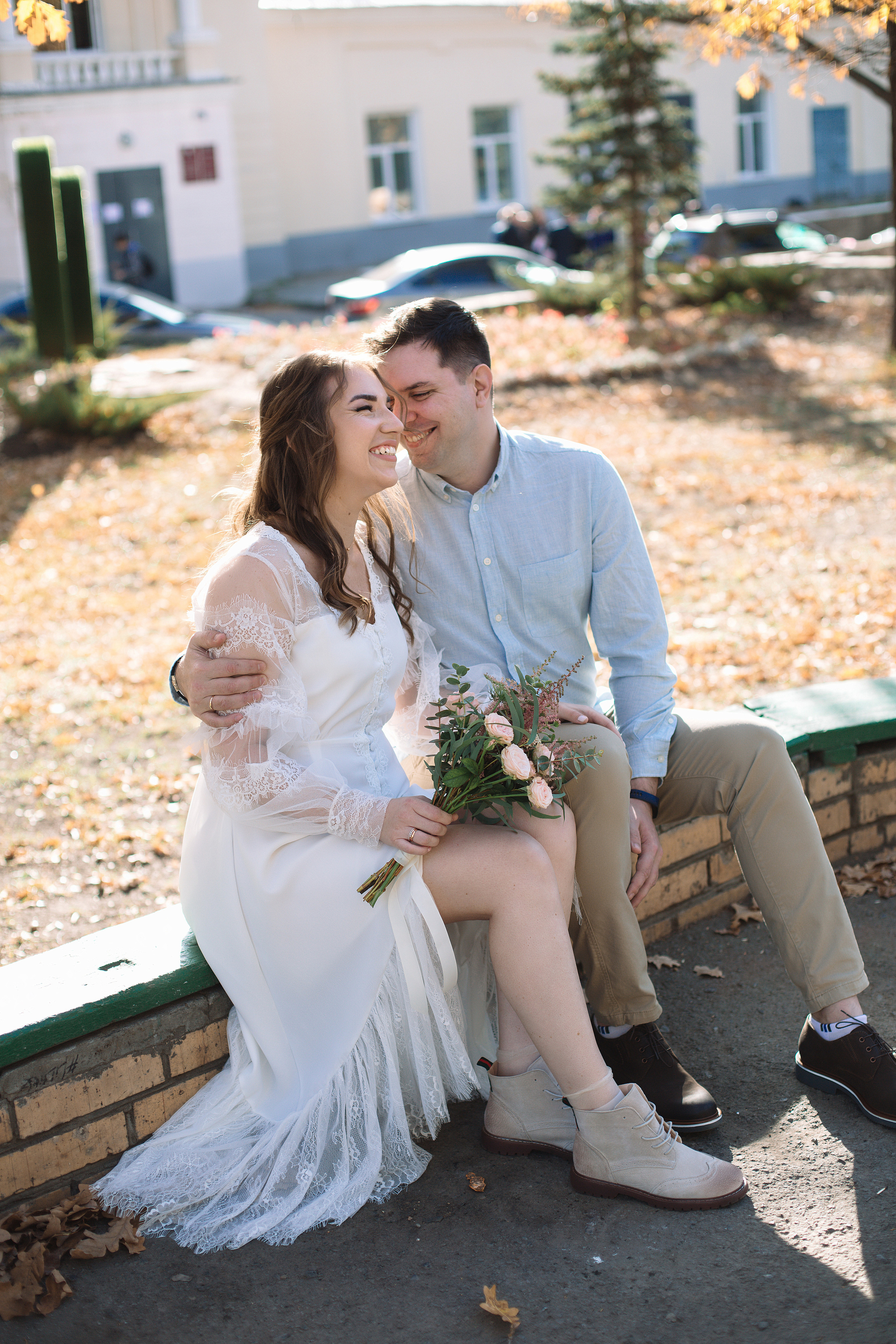 Лавстори с красивым видами. Свадебный фотограф в Самаре Катерина Мостовая