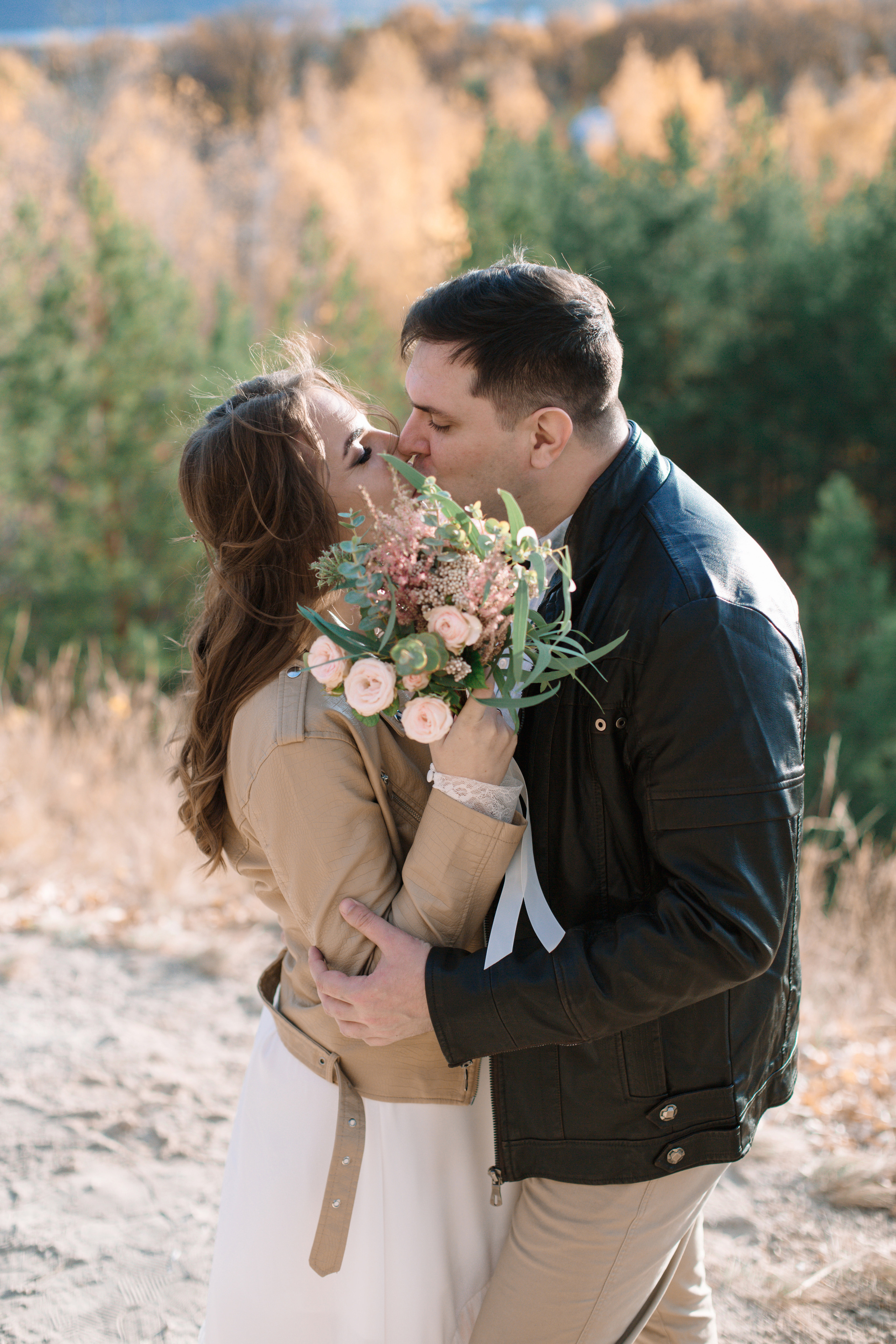 Лавстори с красивым видами. Свадебный фотограф в Самаре Катерина Мостовая