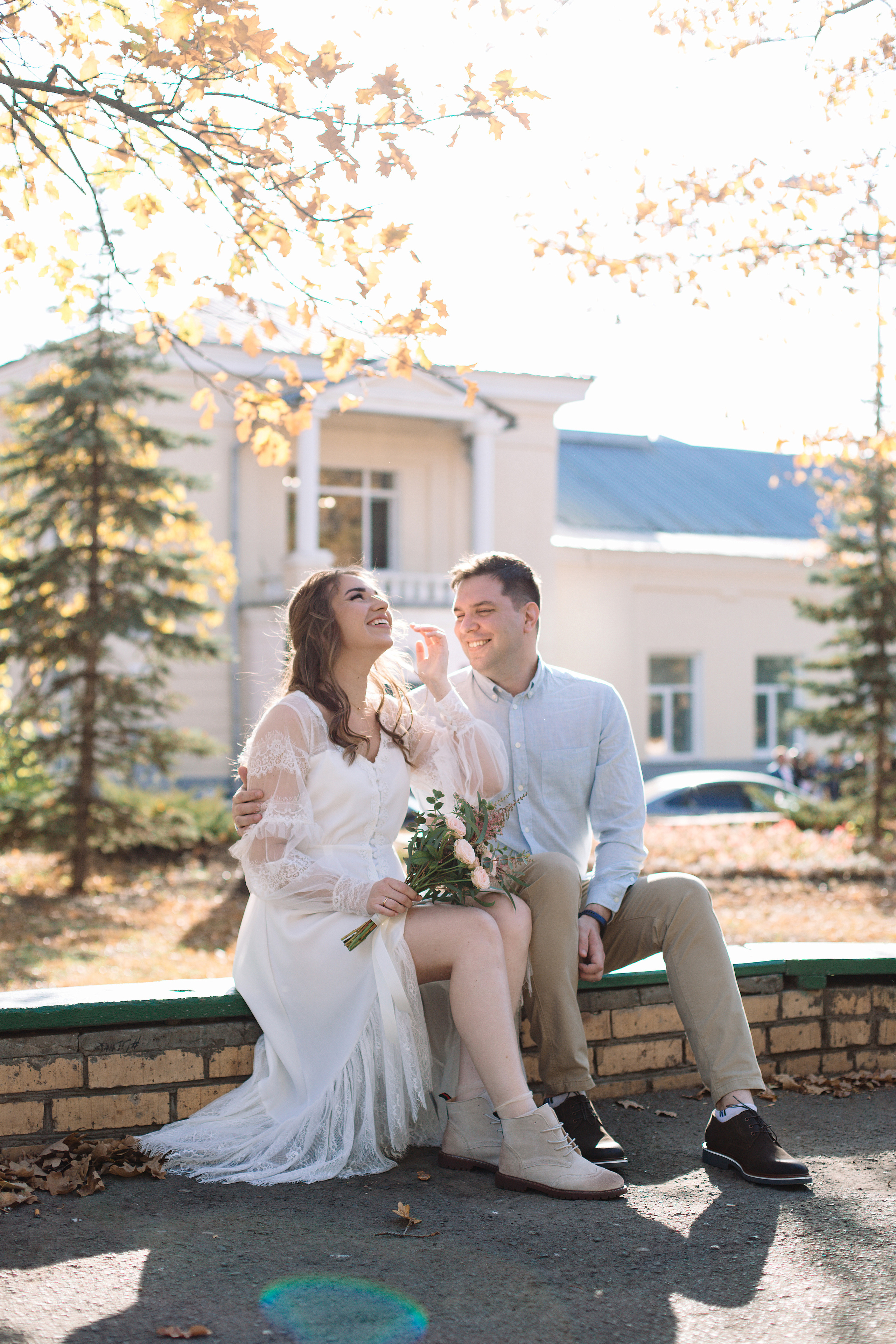 Лавстори с красивым видами. Свадебный фотограф в Самаре Катерина Мостовая