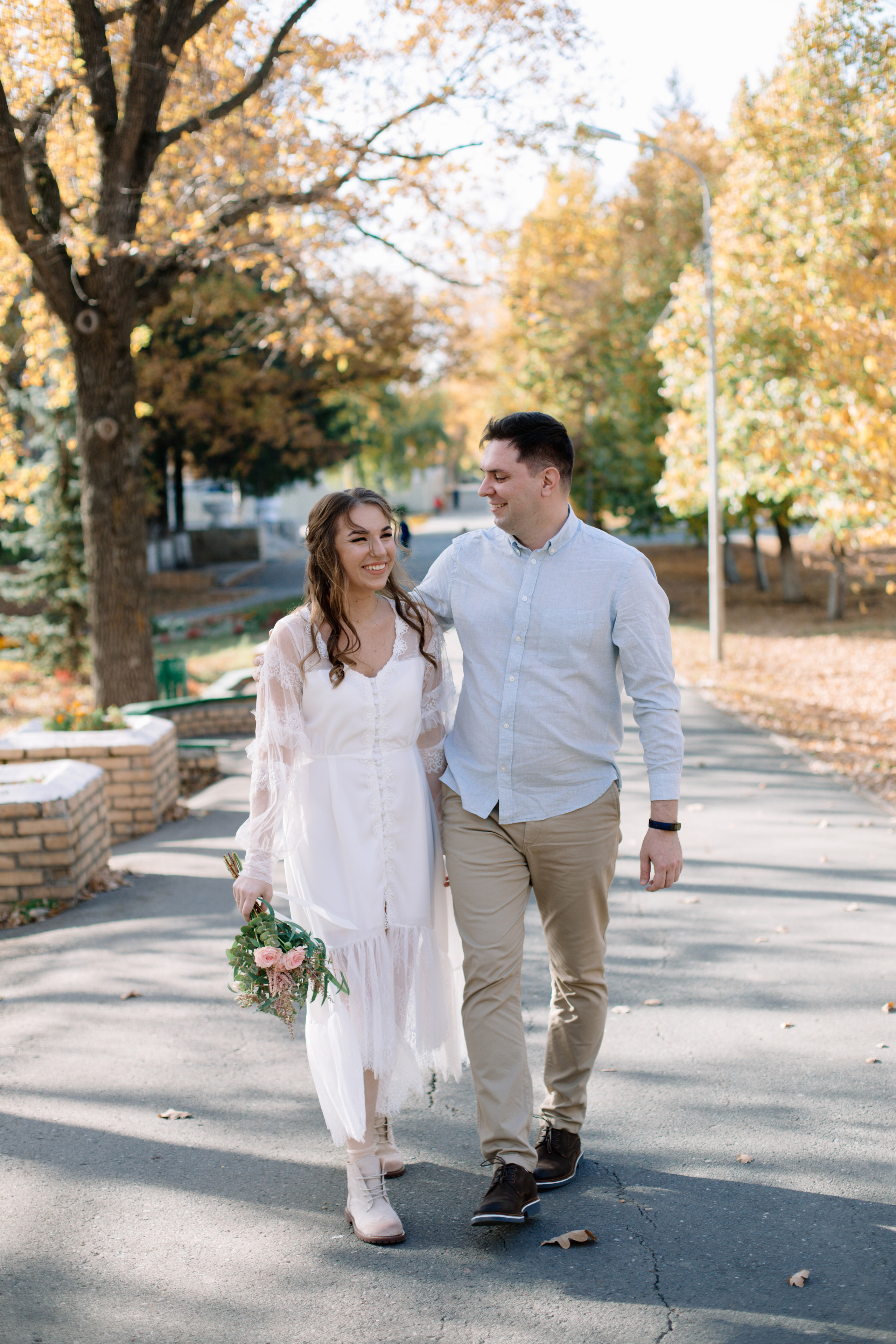 Лавстори с красивым видами. Свадебный фотограф в Самаре Катерина Мостовая