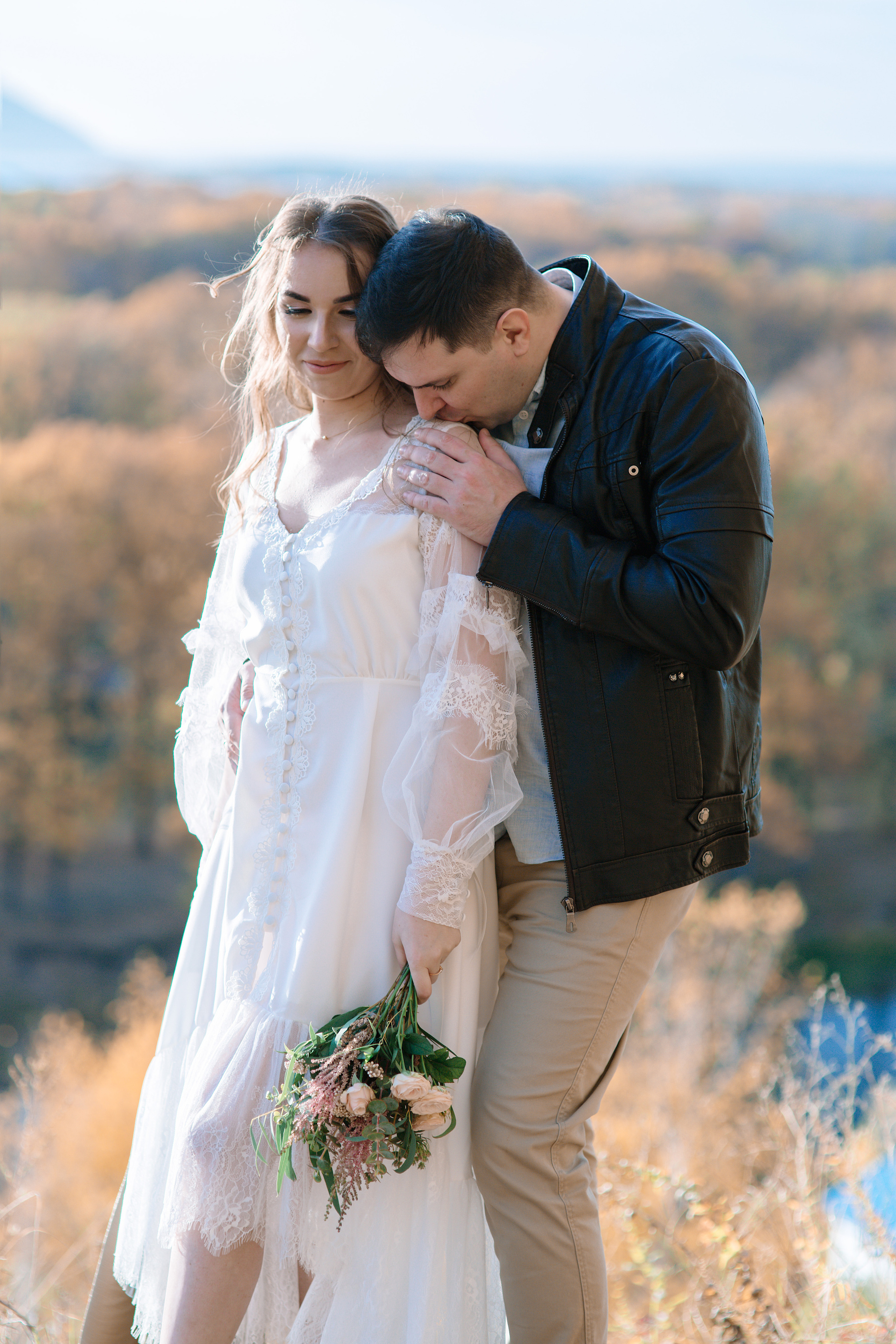 Лавстори с красивым видами. Свадебный фотограф в Самаре Катерина Мостовая