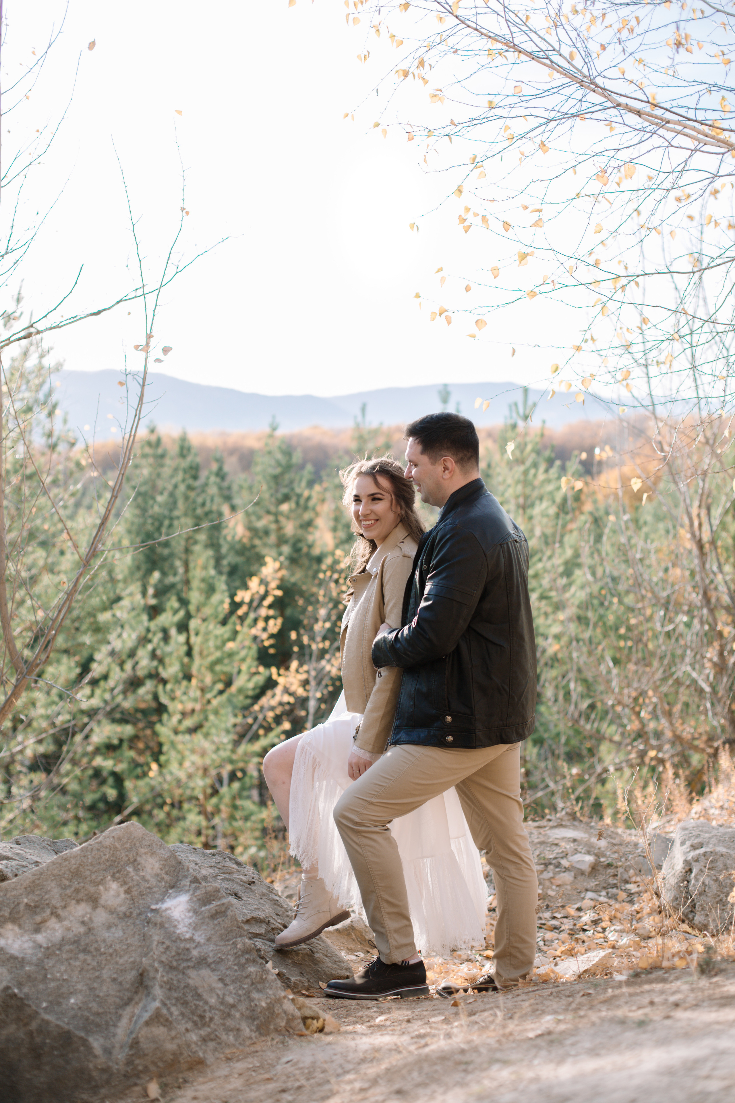 Лавстори с красивым видами. Свадебный фотограф в Самаре Катерина Мостовая