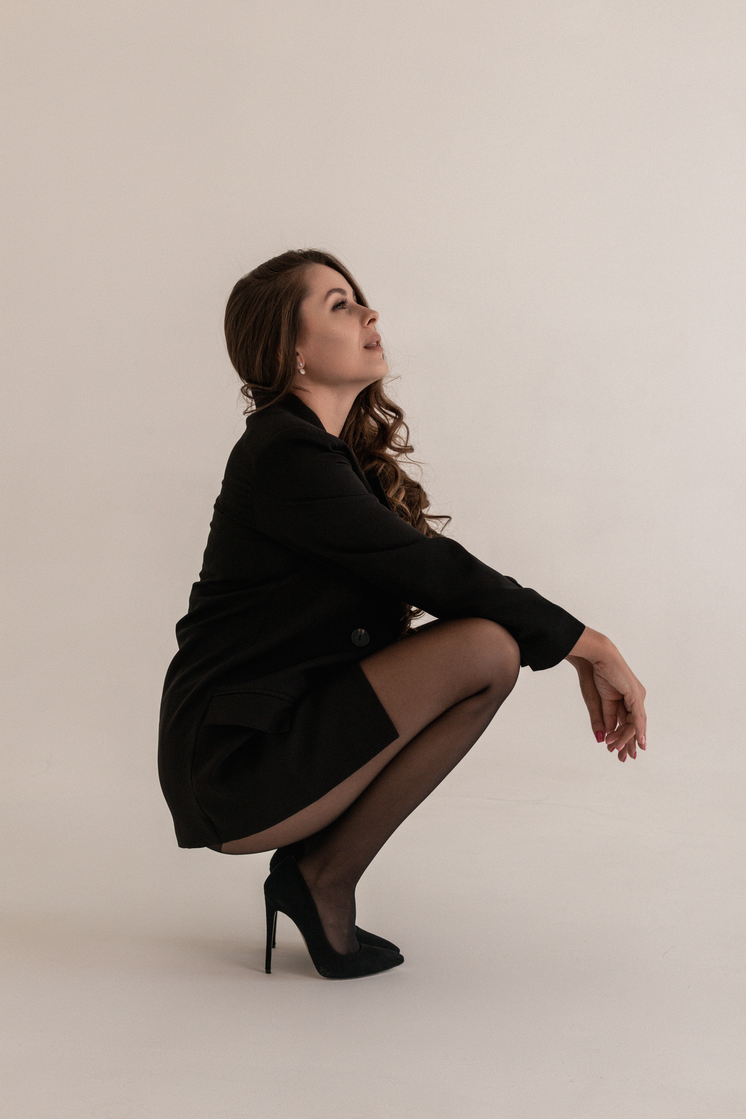 Фотосессия девушки в пиджаке. Фотограф в Ростове-на-Дону Игорь Апасеев