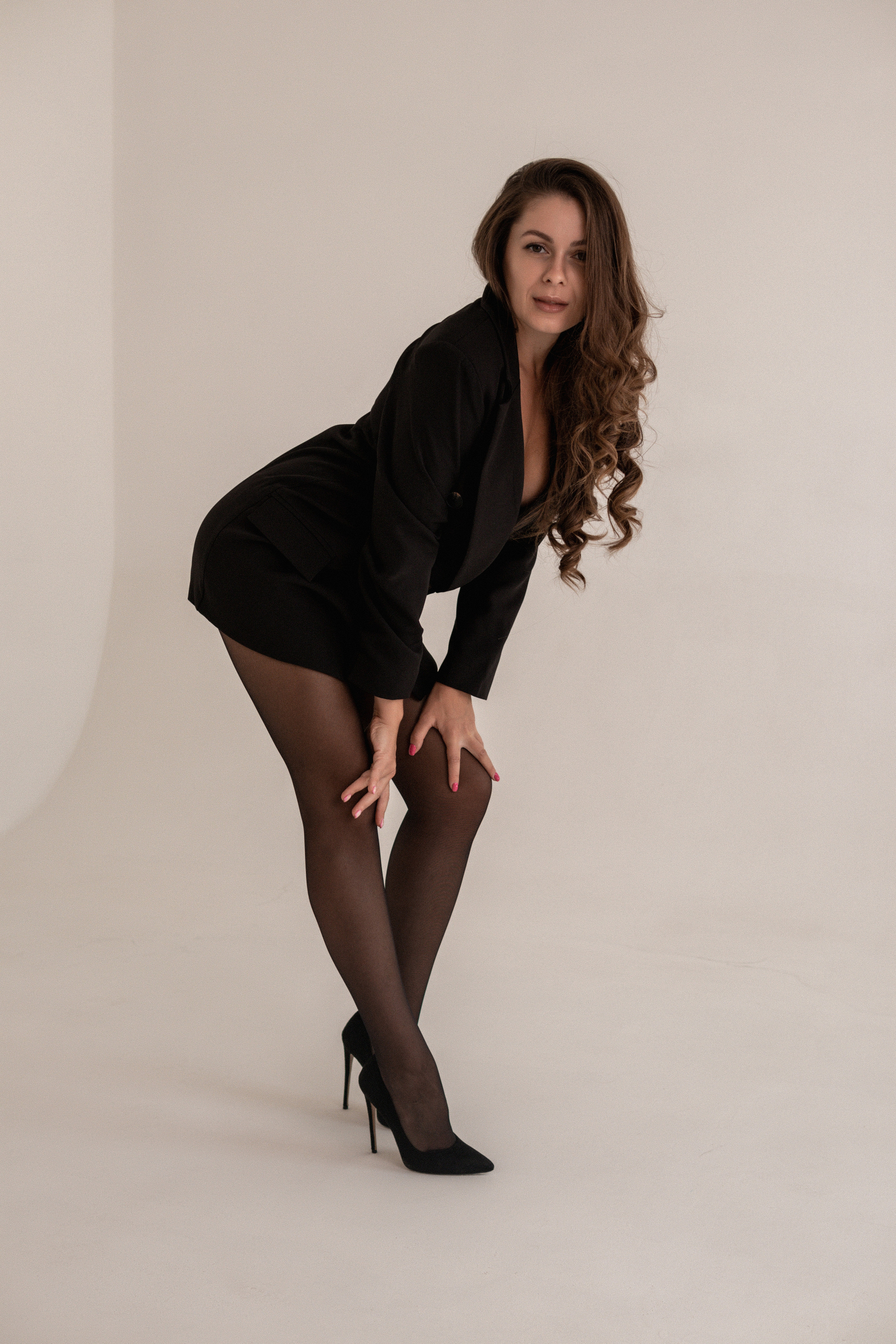 Фотосессия девушки в пиджаке. Фотограф в Ростове-на-Дону Игорь Апасеев