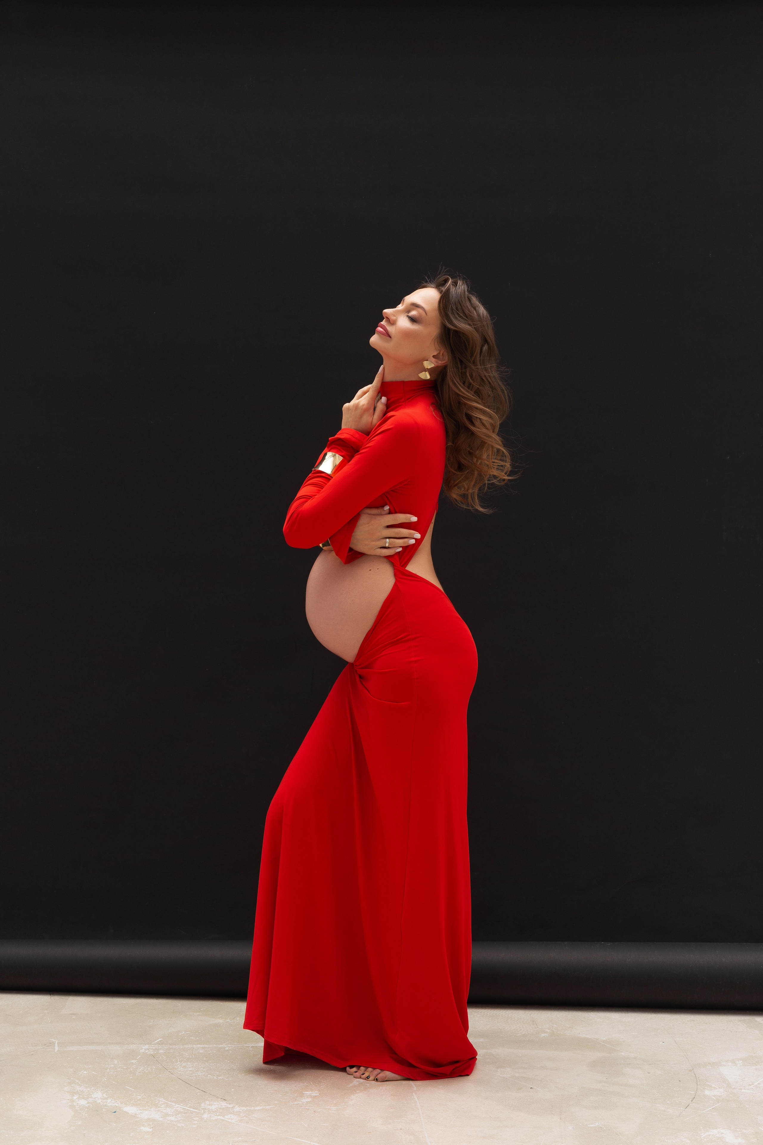 Съемка беременности в стиле VOGUE