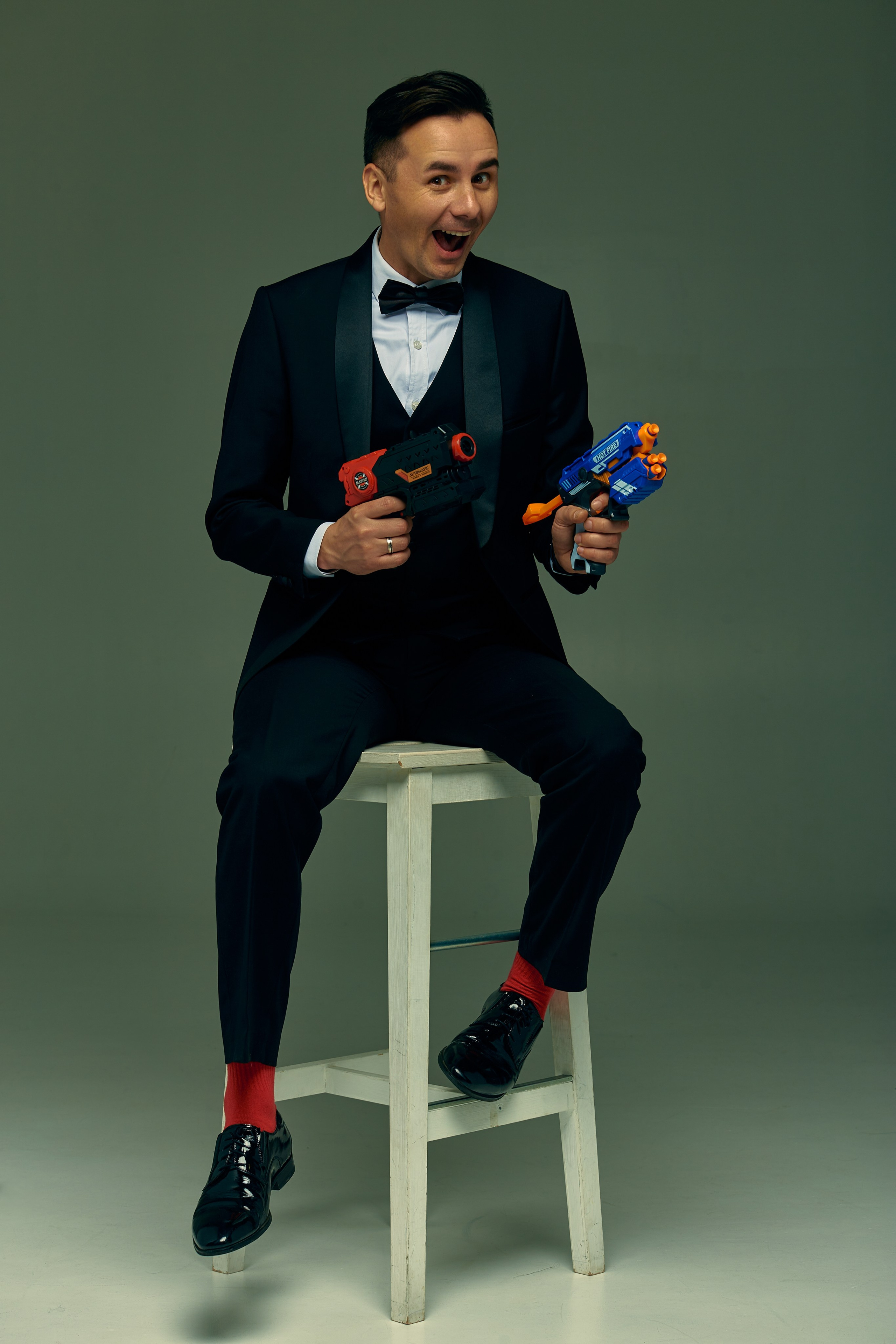 Джим Керри+Джеймс Бонд. Фотограф  Уфа, Москва, Казань, Питер Ильдар Кудабаев