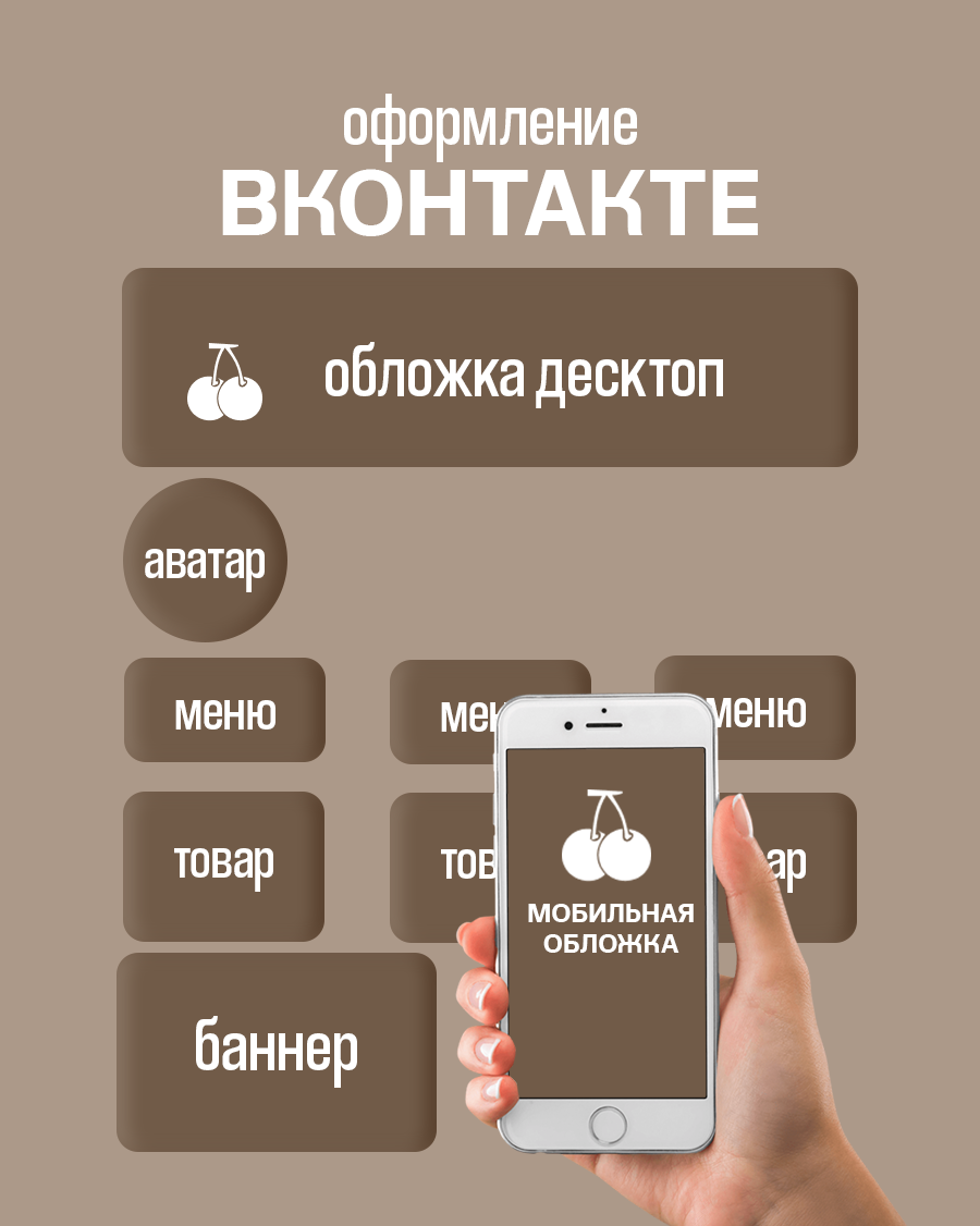 Карточки товара и контент для соц сетей. 3D визуализатор