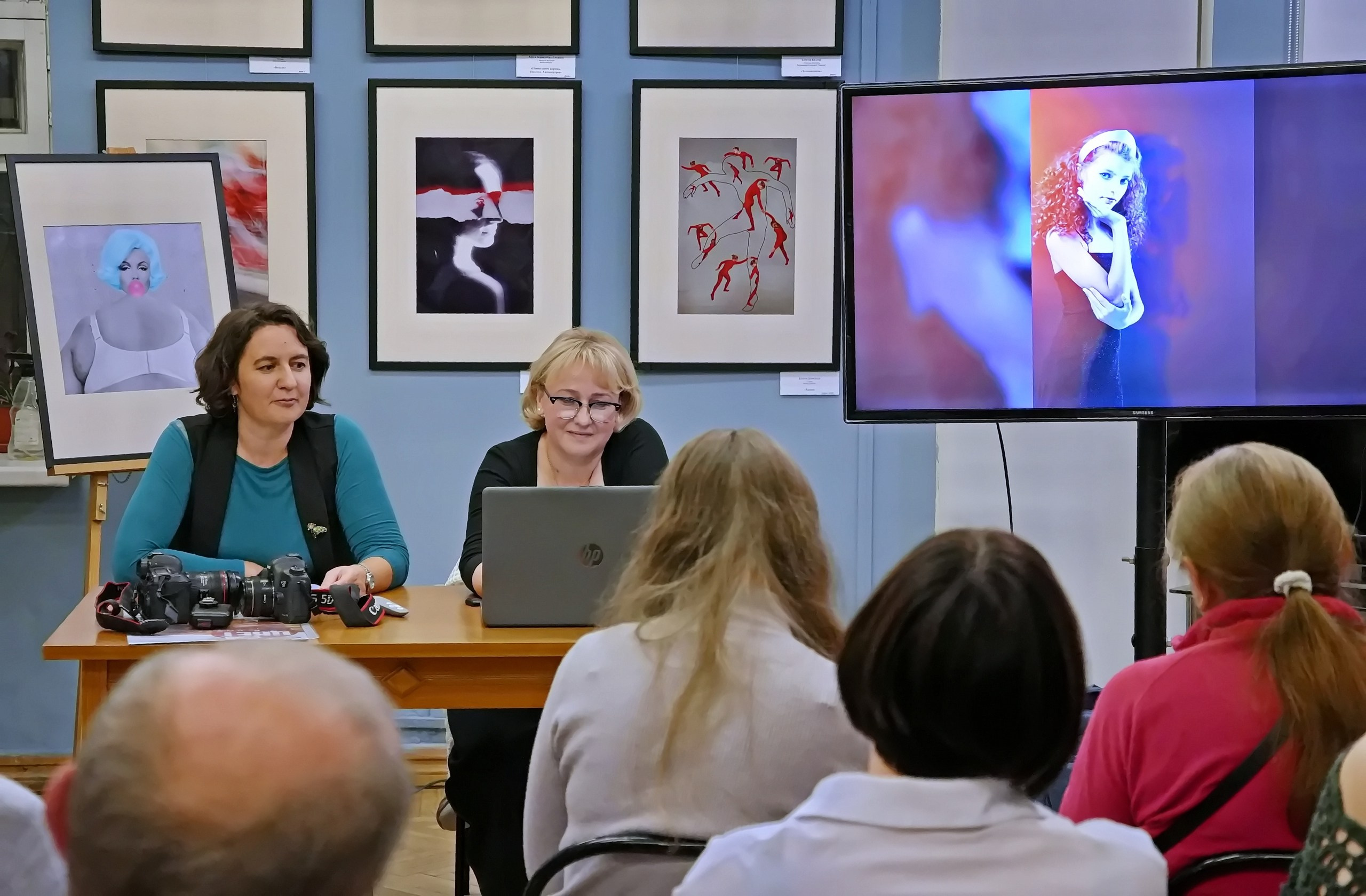 Паблик ток «Создание АРТ проектов с детьми и подростками». Дударева Наталия фотограф Москва