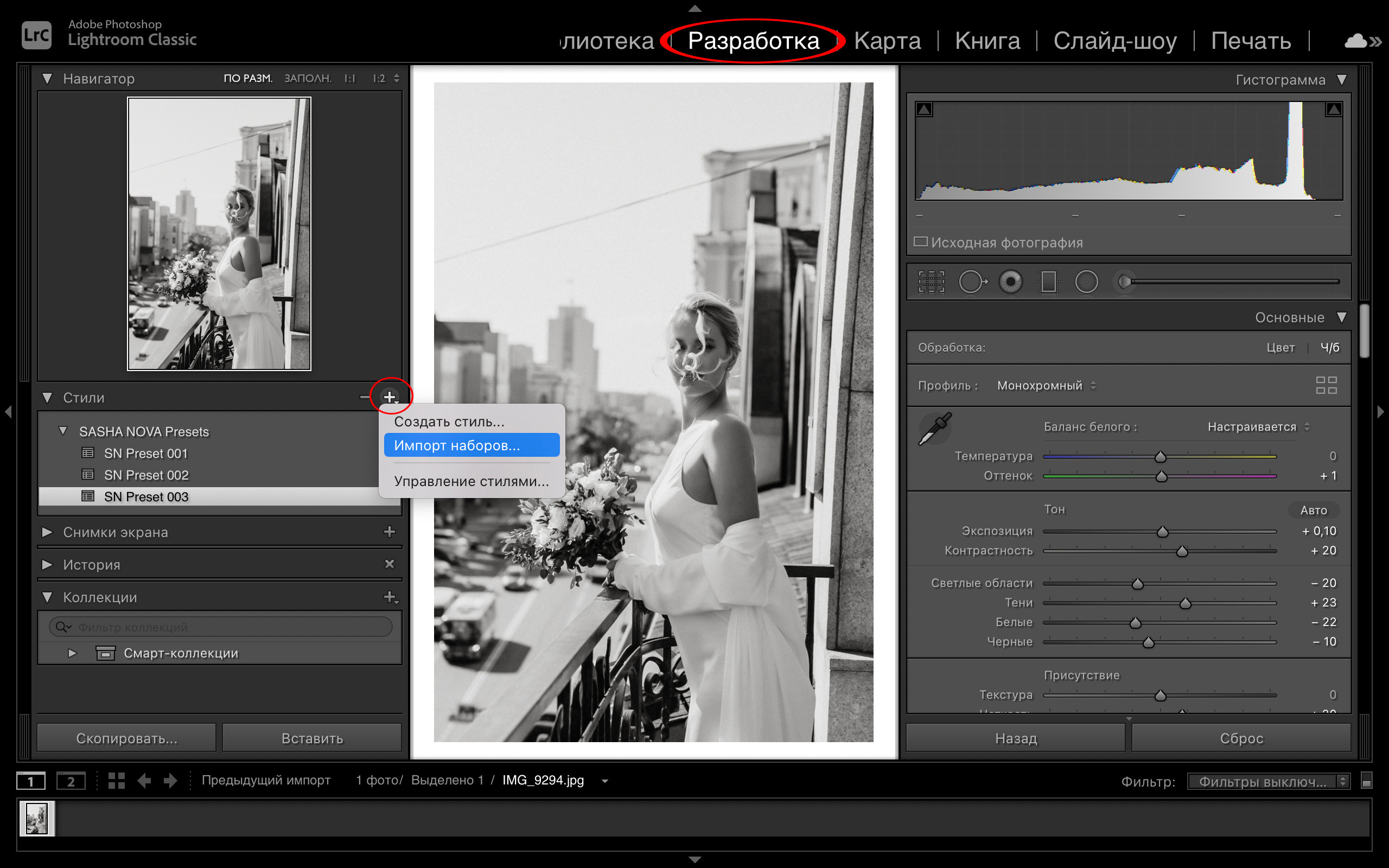 ПРЕСЕТЫ. Услуги Фото и Ретуши
