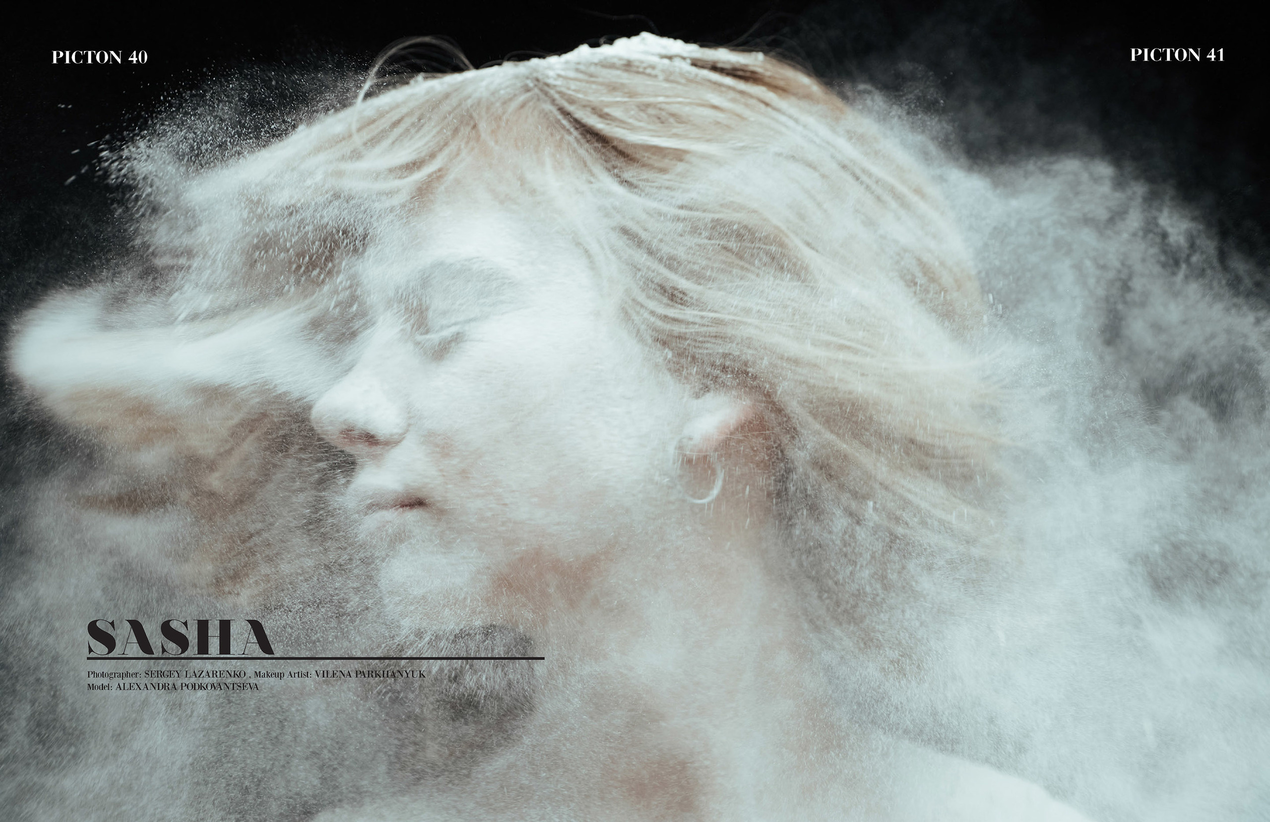 Publication in «Picton» magazine. Wedding & portrait photographer Sergey Lazarenko