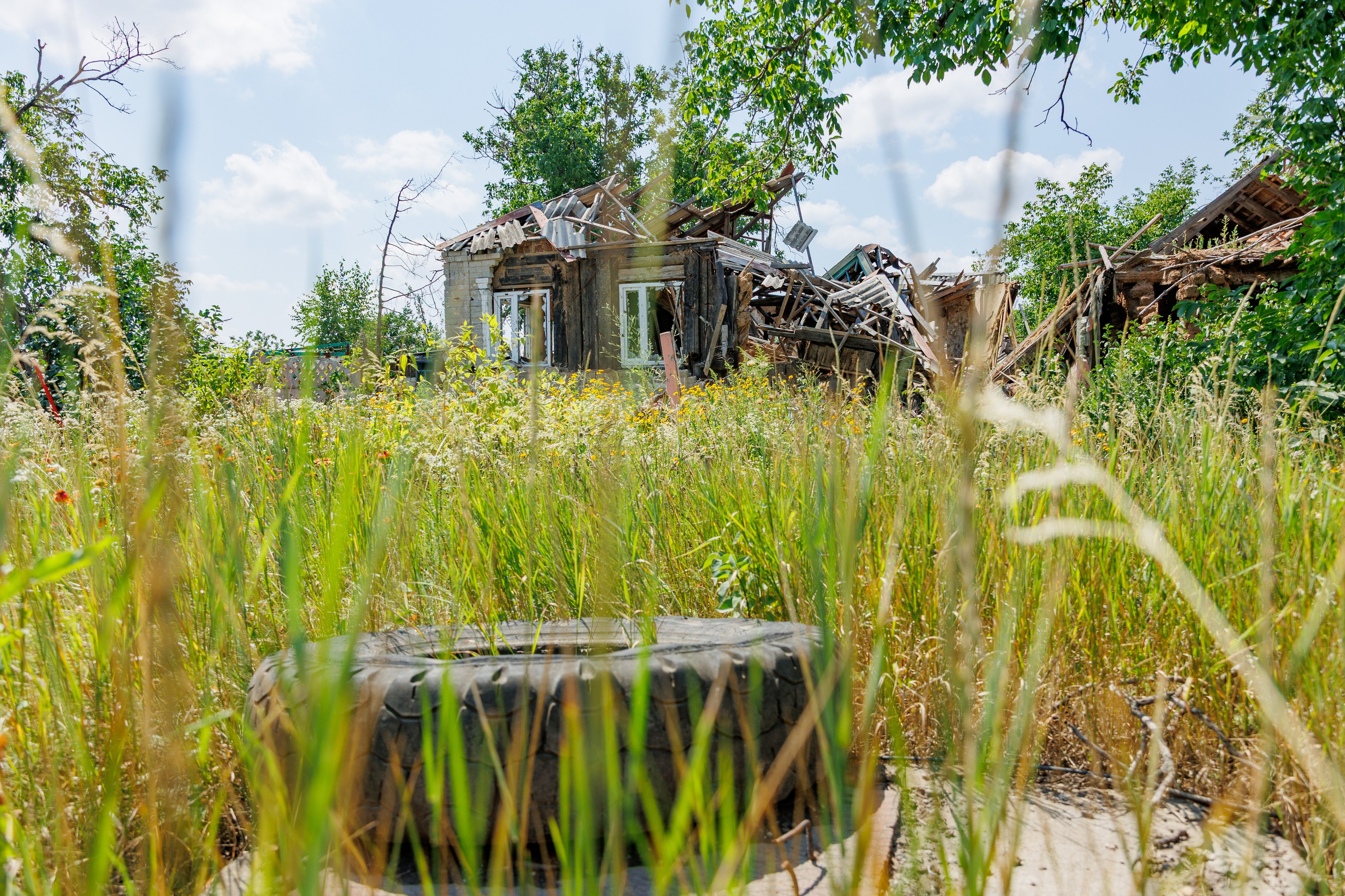 Авдеевка, следы войны