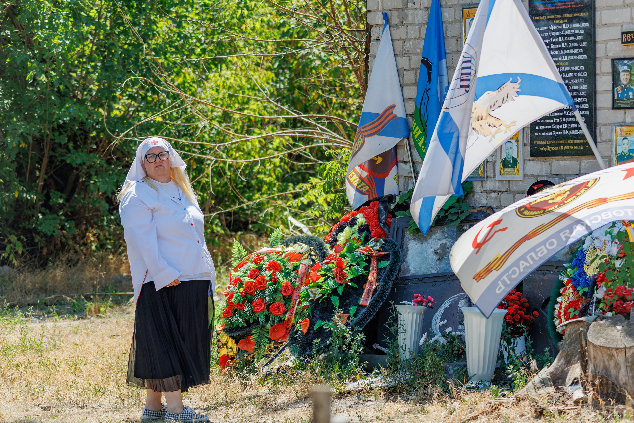 Мариуполь 2025 год, дом Павлова, мемориал